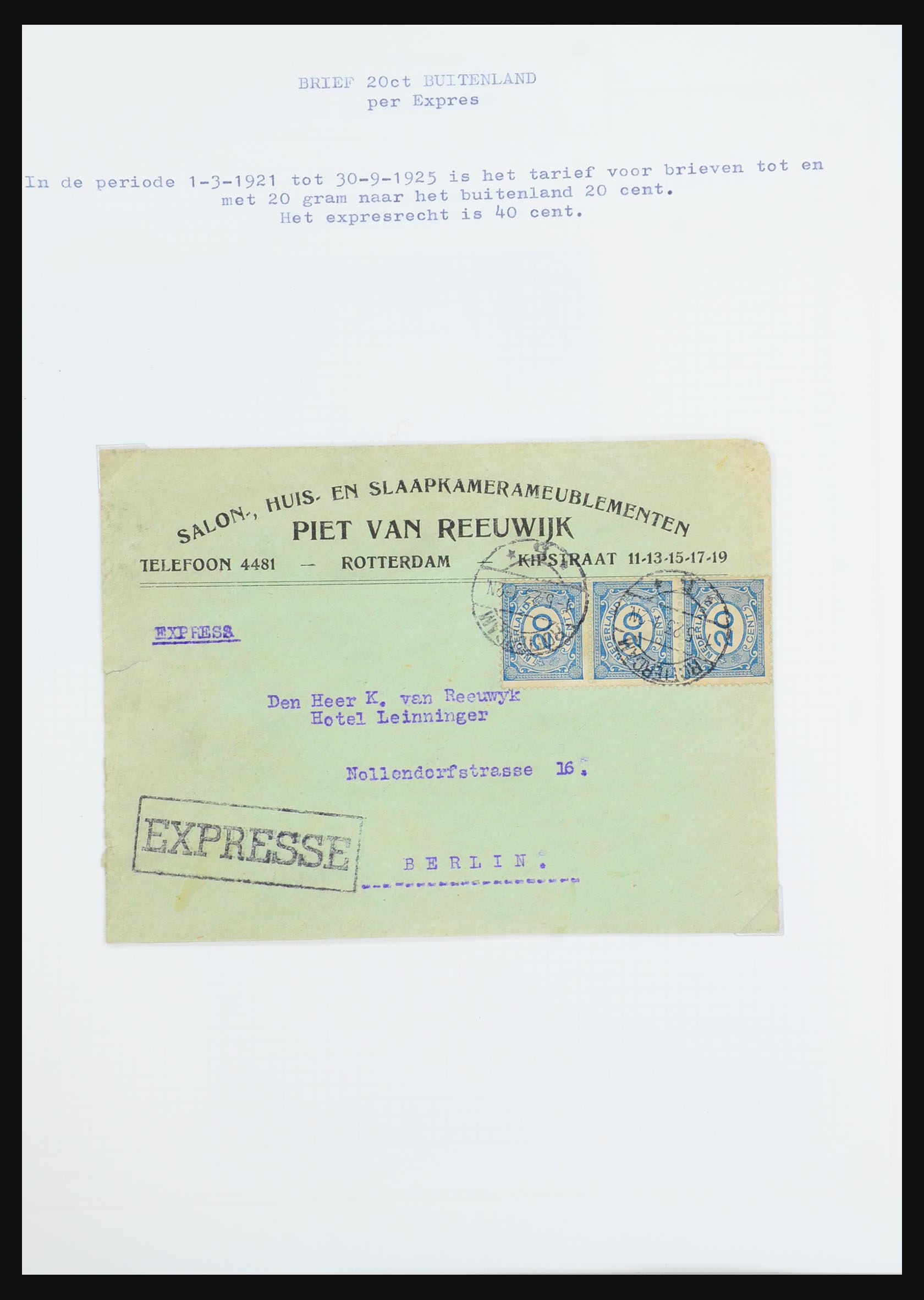 31528 202 - 31528 Nederland brieven 1853-1953.