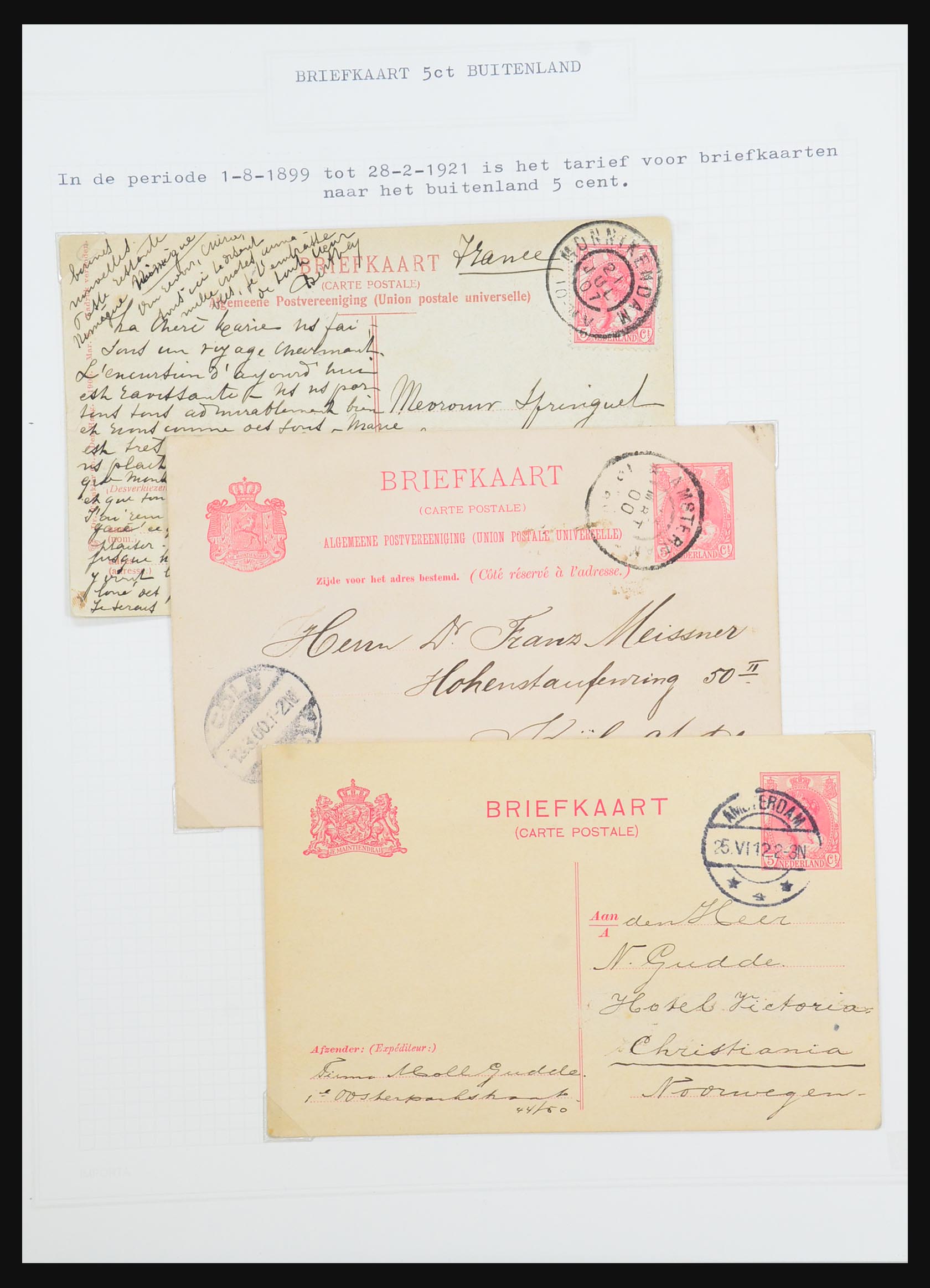 31528 203 - 31528 Nederland brieven 1853-1953.