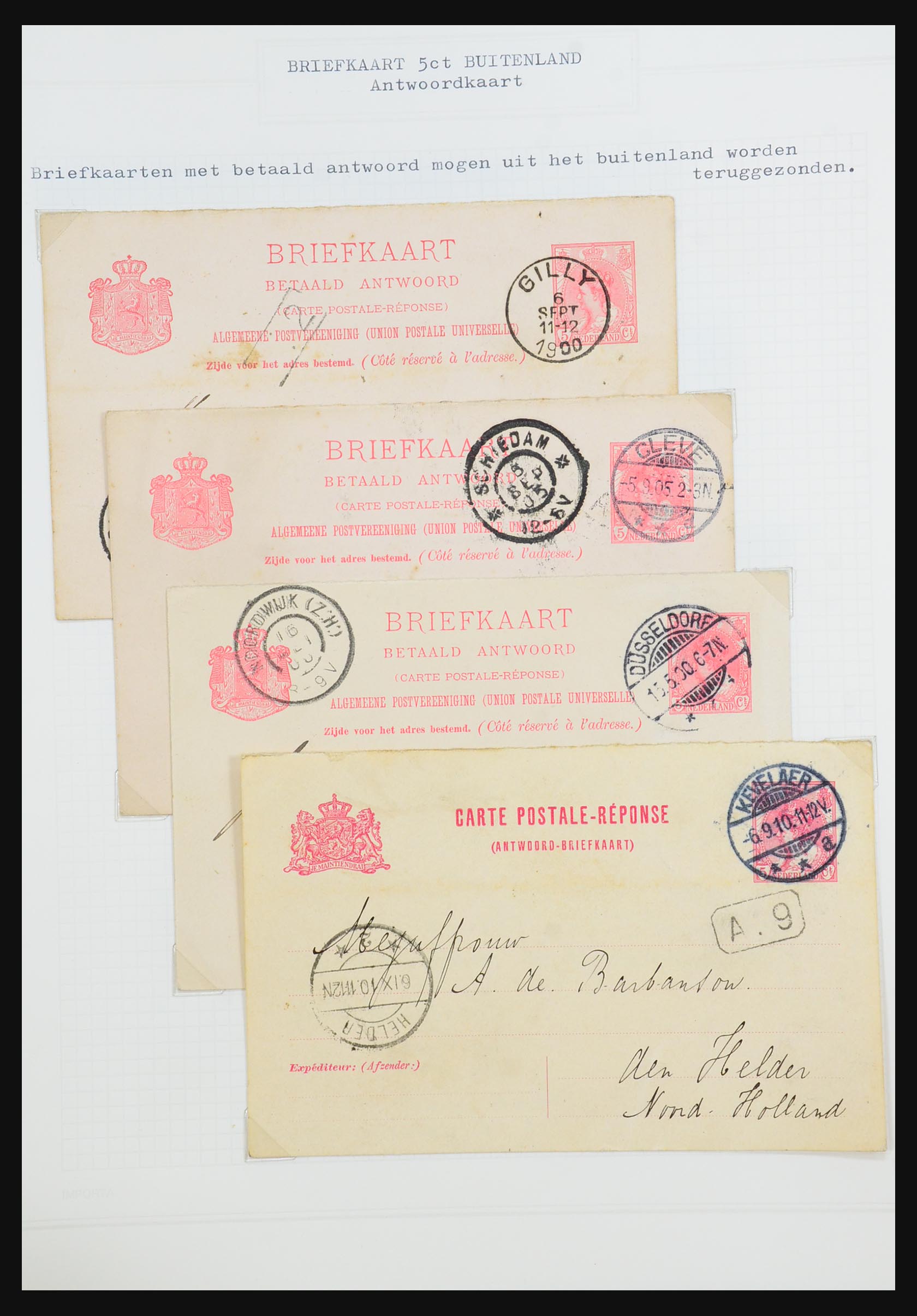 31528 205 - 31528 Nederland brieven 1853-1953.