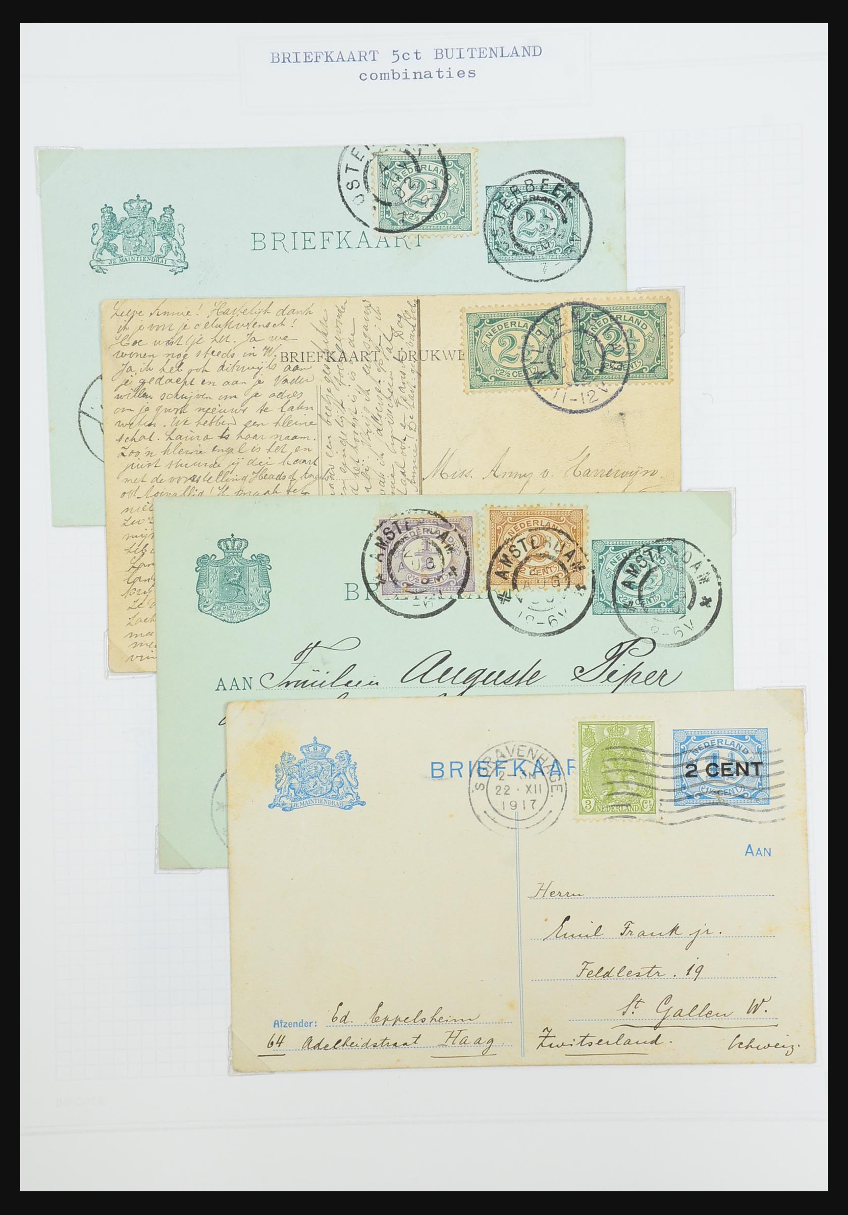 31528 206 - 31528 Nederland brieven 1853-1953.