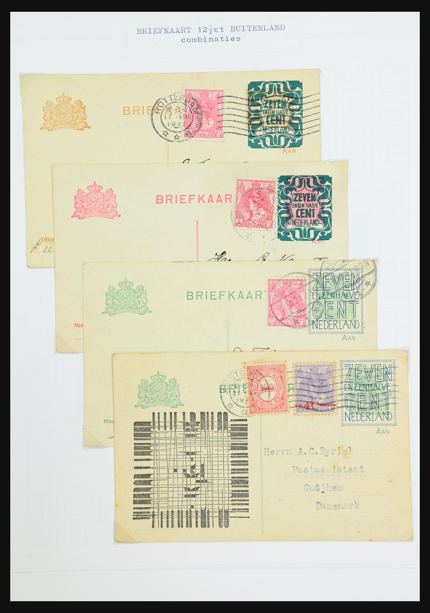 31528 209 - 31528 Netherlands covers 1853-1953.