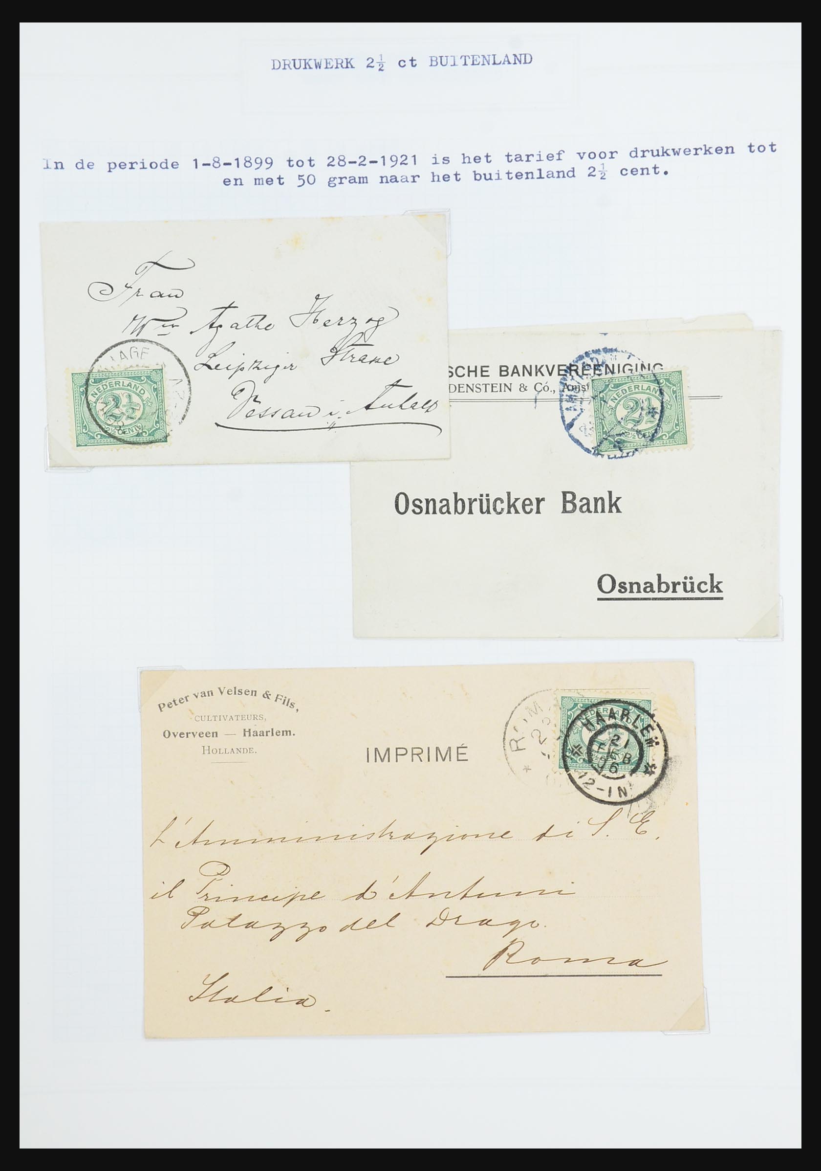 31528 212 - 31528 Netherlands covers 1853-1953.