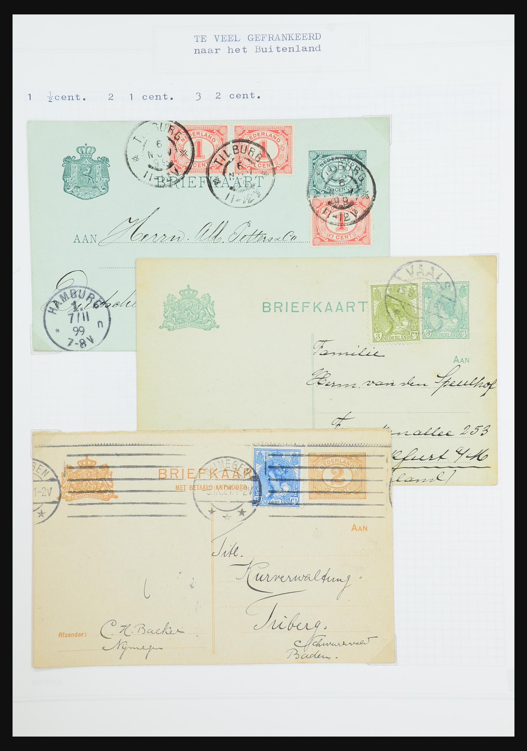 31528 213 - 31528 Netherlands covers 1853-1953.