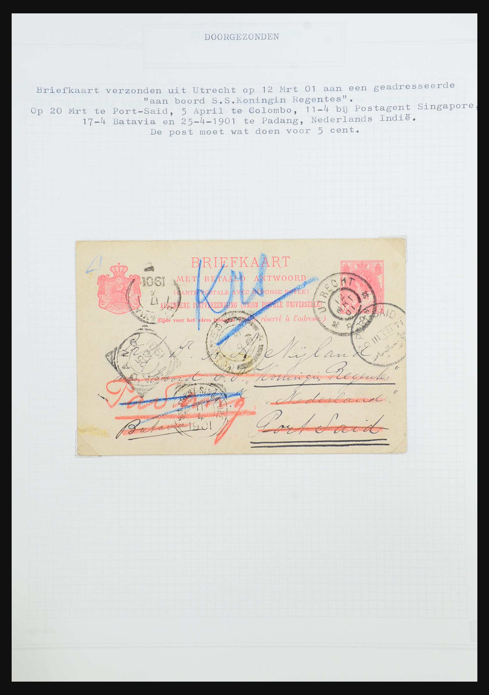 31528 214 - 31528 Nederland brieven 1853-1953.