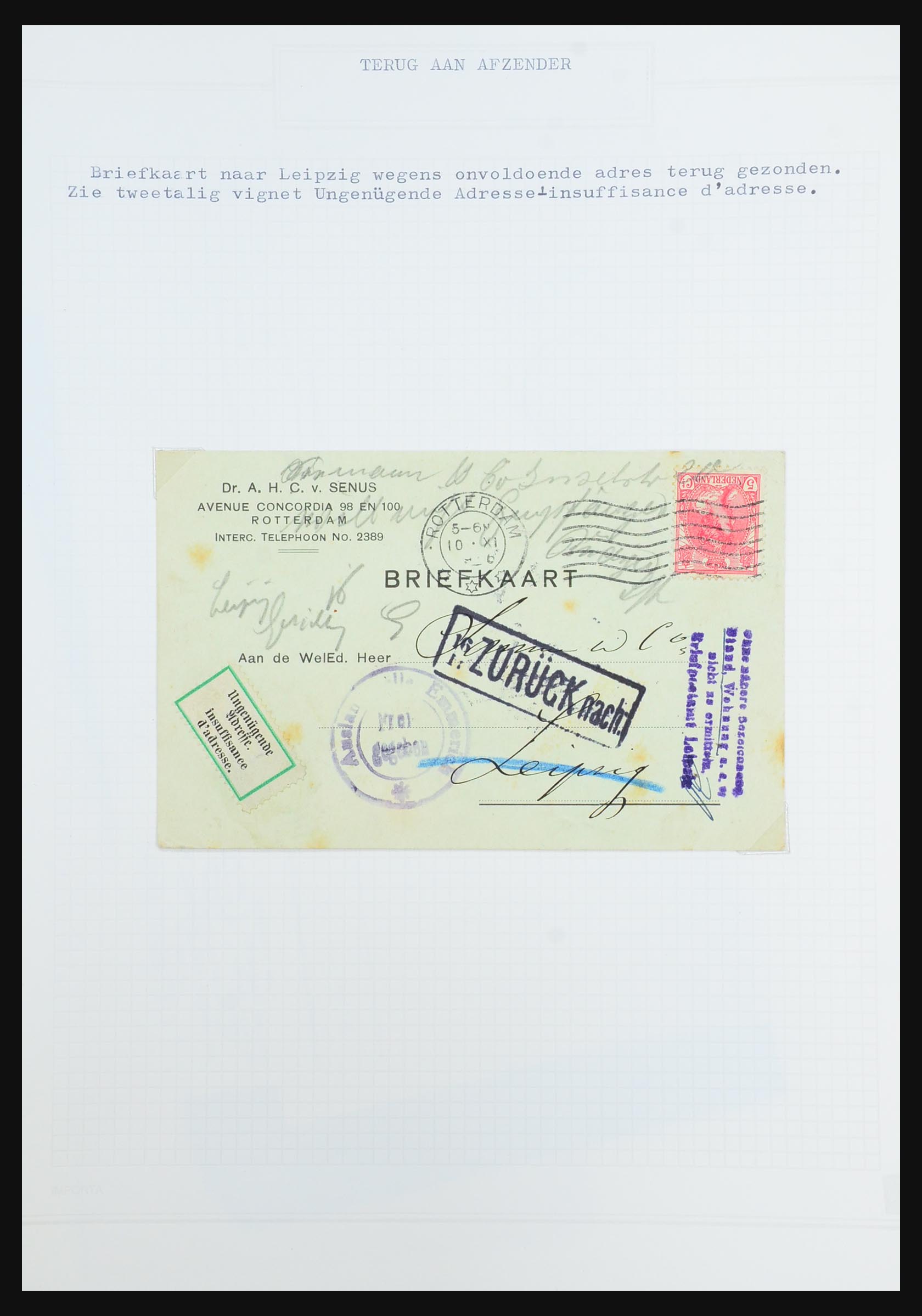 31528 215 - 31528 Nederland brieven 1853-1953.