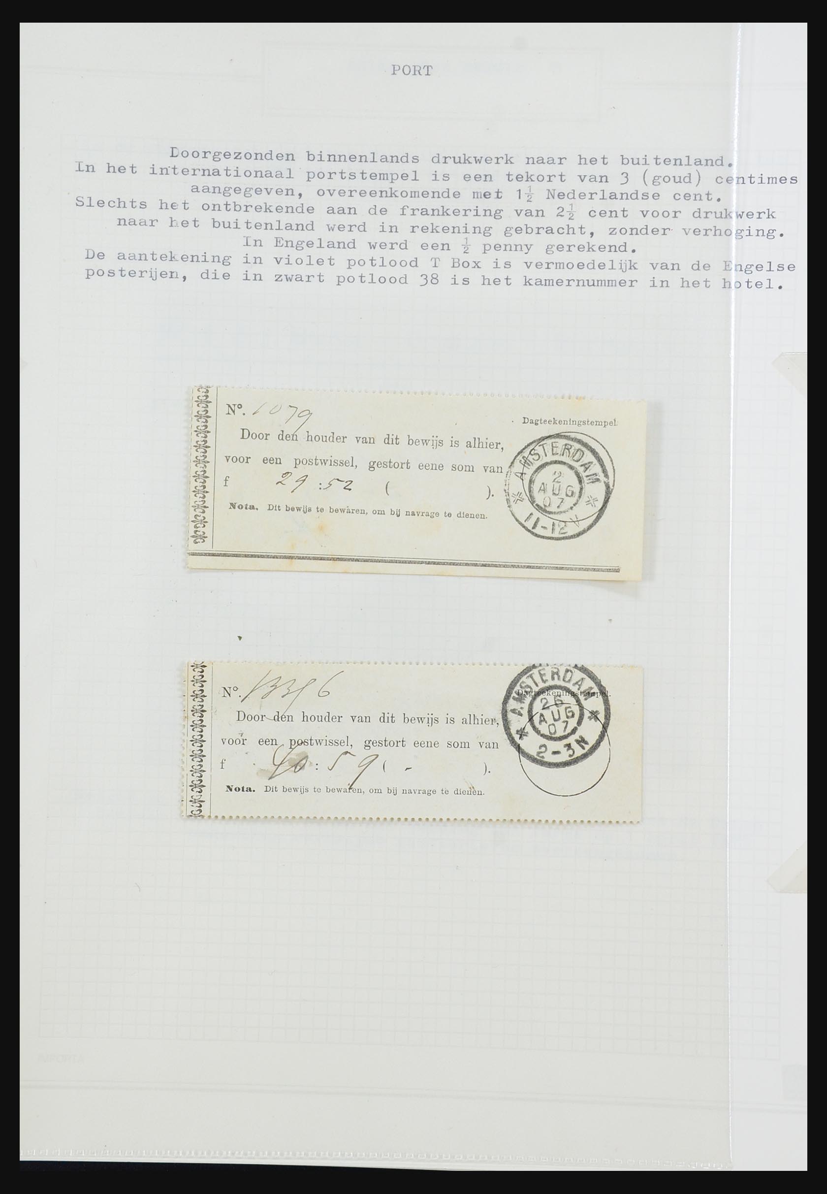 31528 221 - 31528 Netherlands covers 1853-1953.