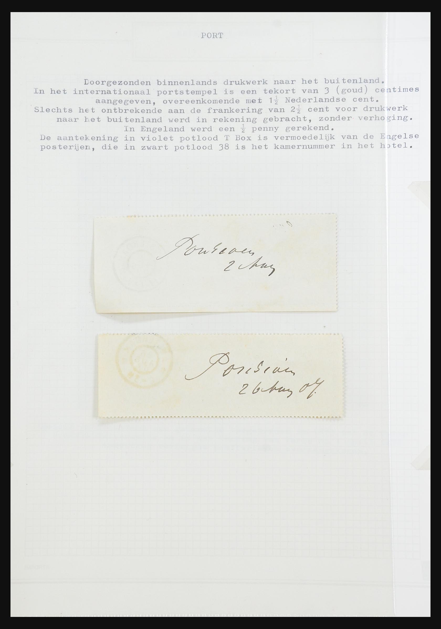 31528 222 - 31528 Nederland brieven 1853-1953.