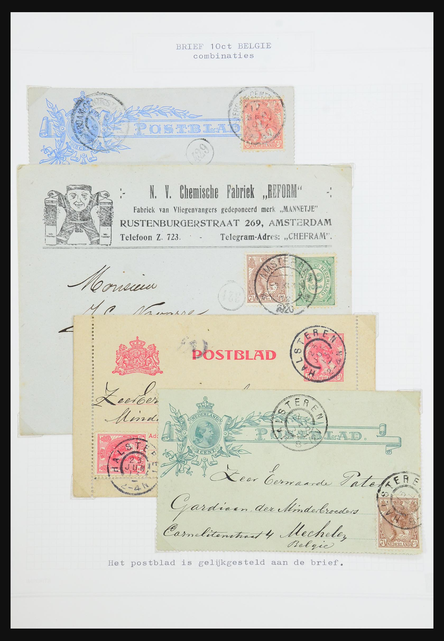 31528 229 - 31528 Nederland brieven 1853-1953.