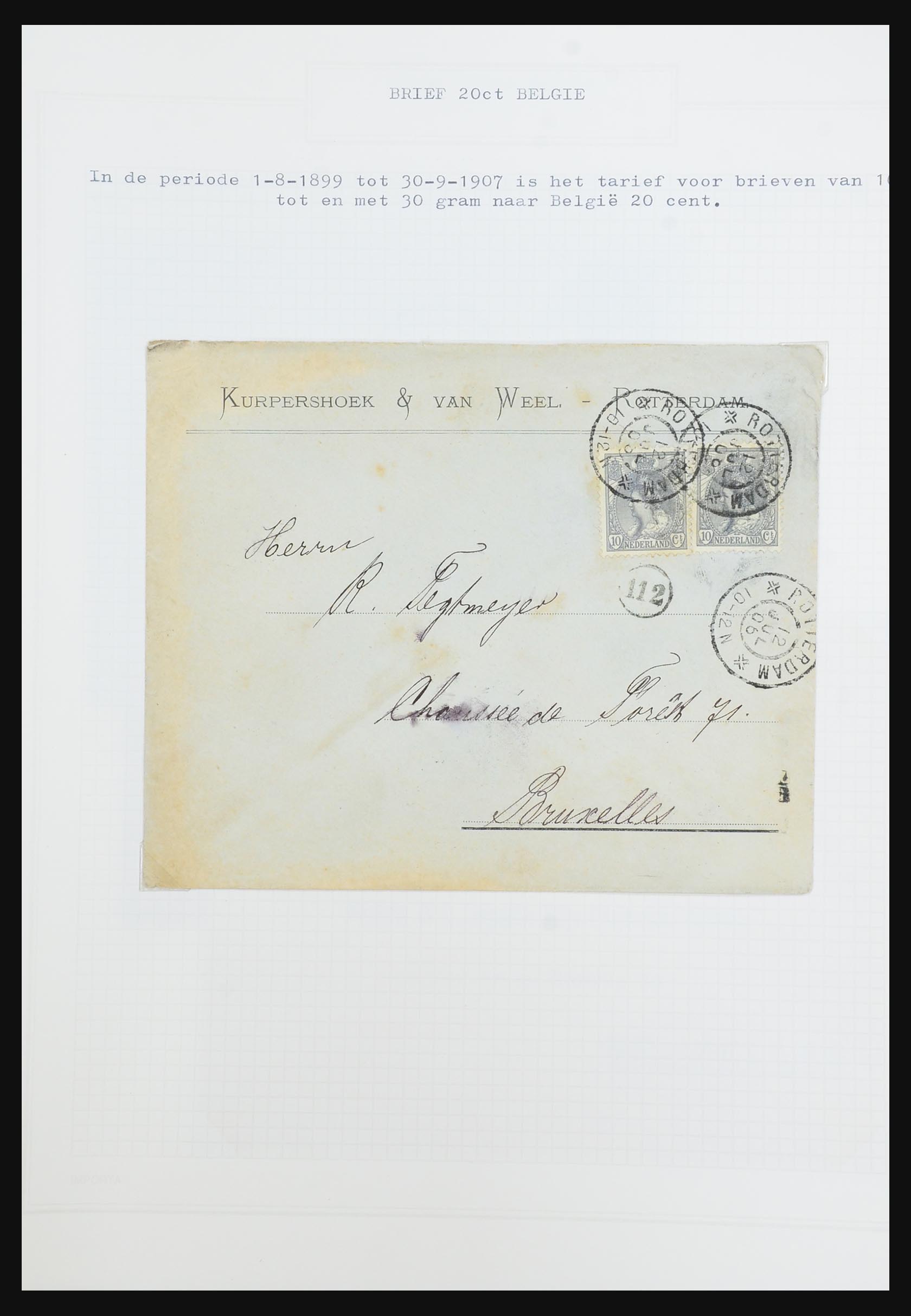 31528 231 - 31528 Nederland brieven 1853-1953.