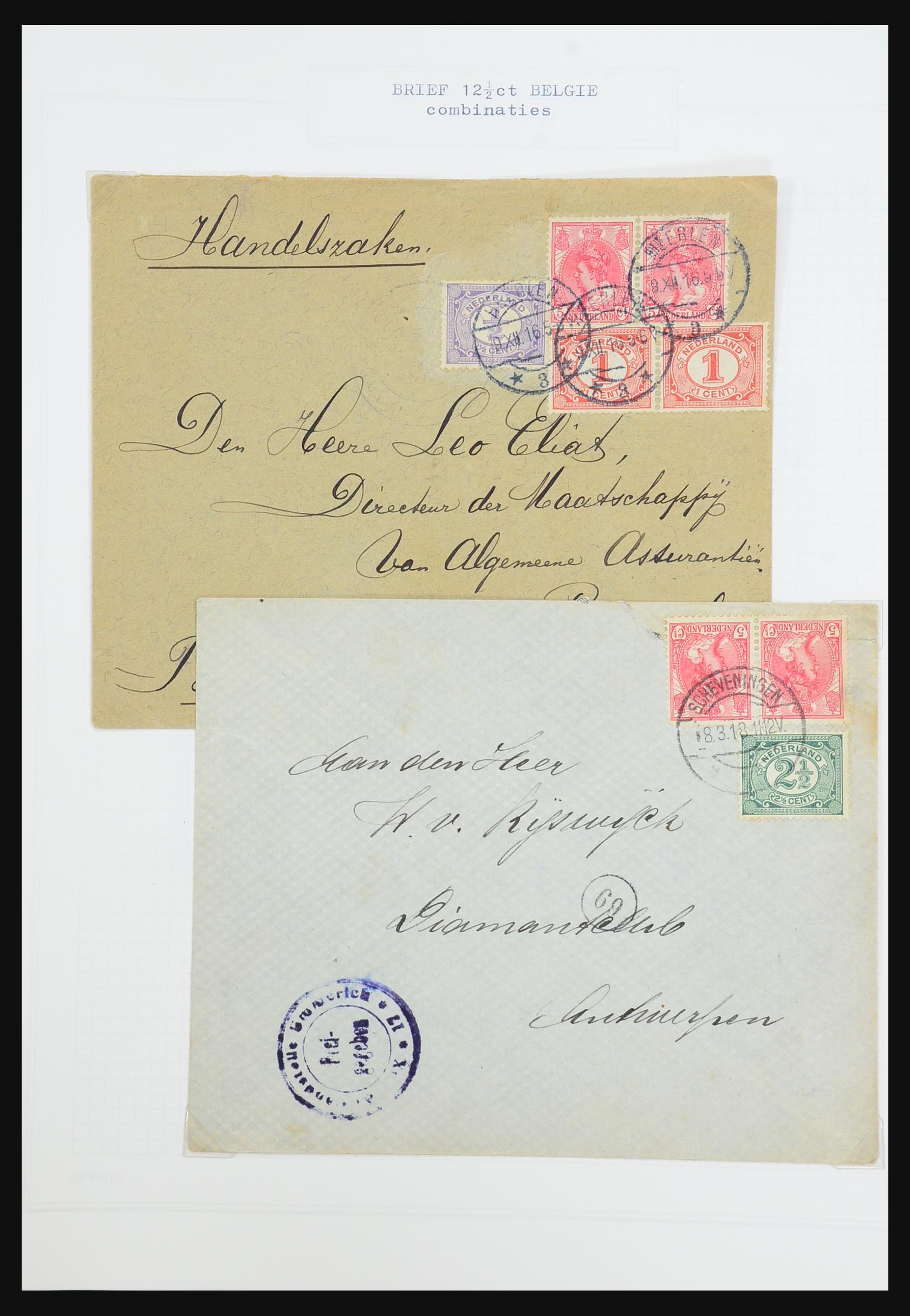 31528 233 - 31528 Netherlands covers 1853-1953.