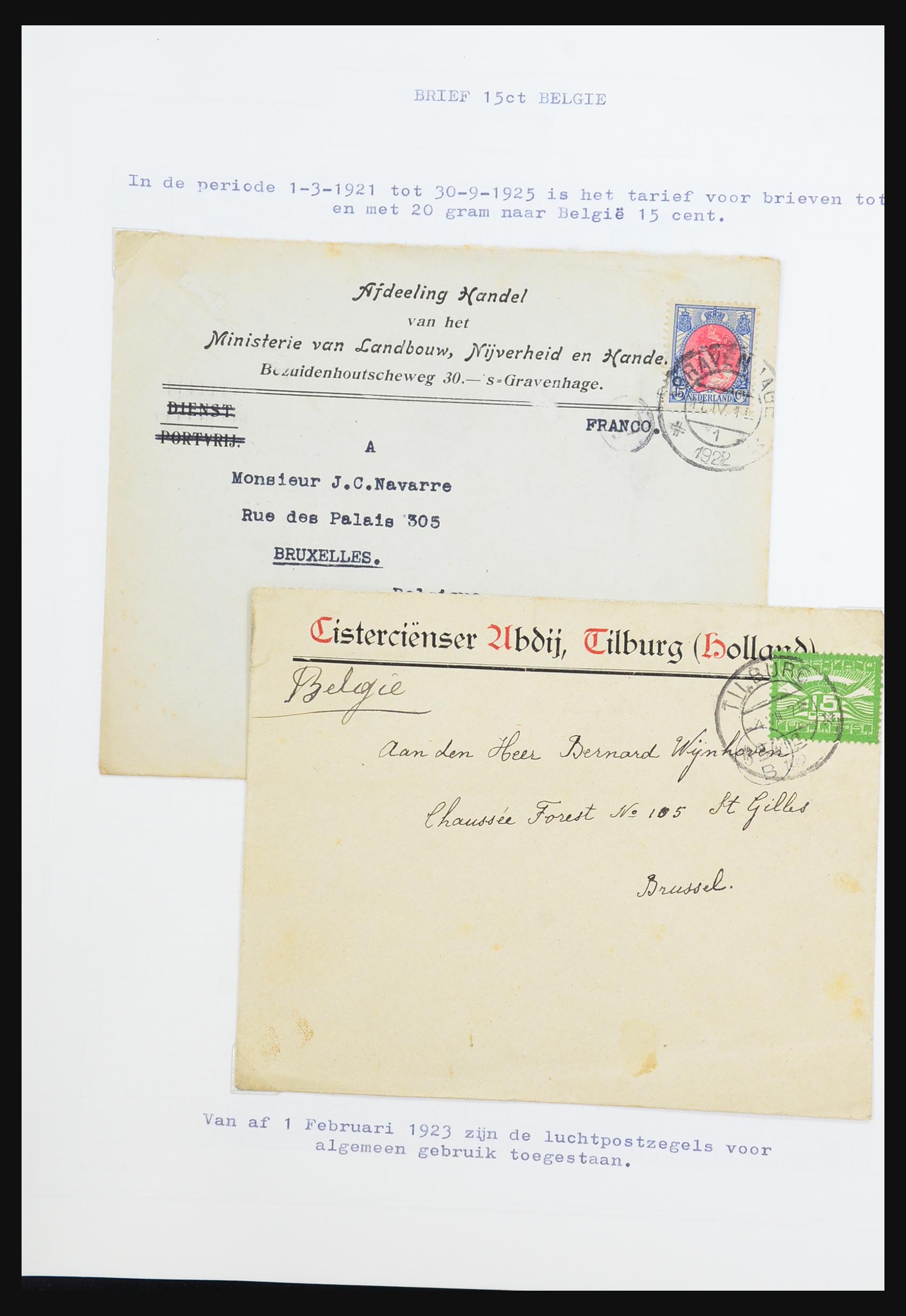 31528 239 - 31528 Nederland brieven 1853-1953.