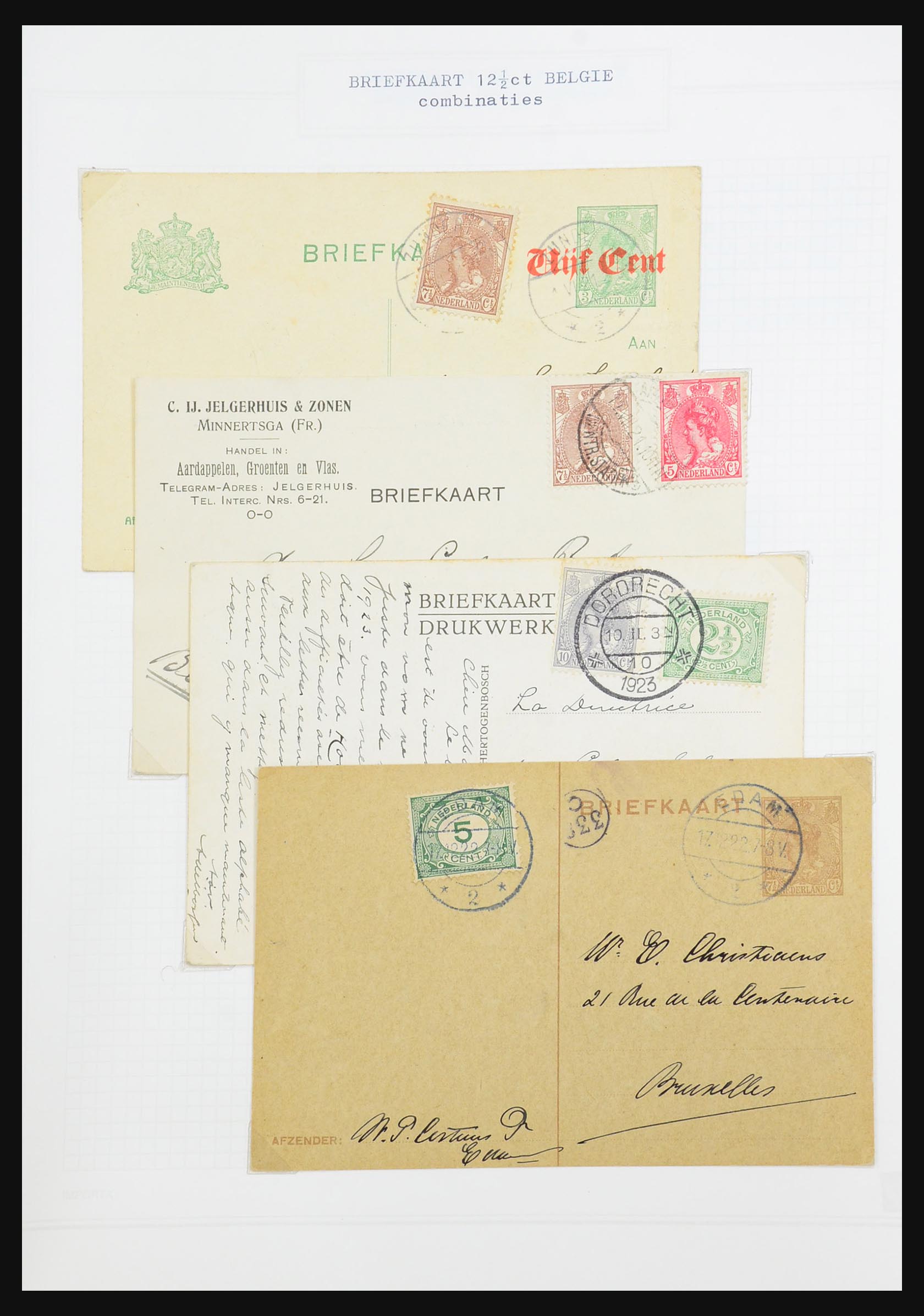 31528 245 - 31528 Netherlands covers 1853-1953.