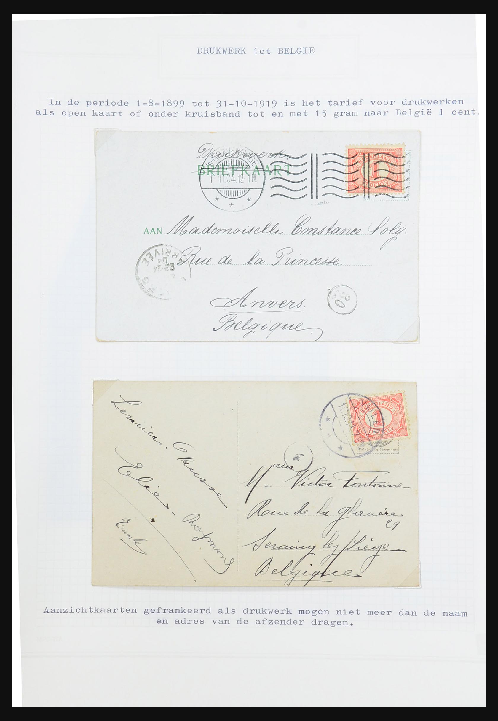 31528 247 - 31528 Nederland brieven 1853-1953.