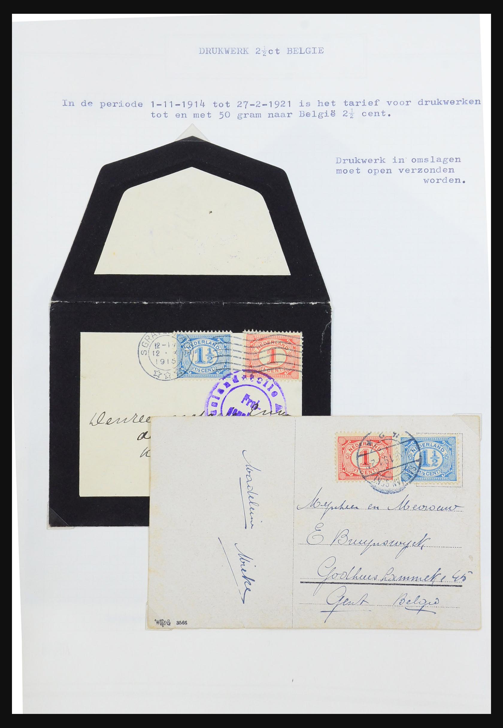 31528 248 - 31528 Netherlands covers 1853-1953.