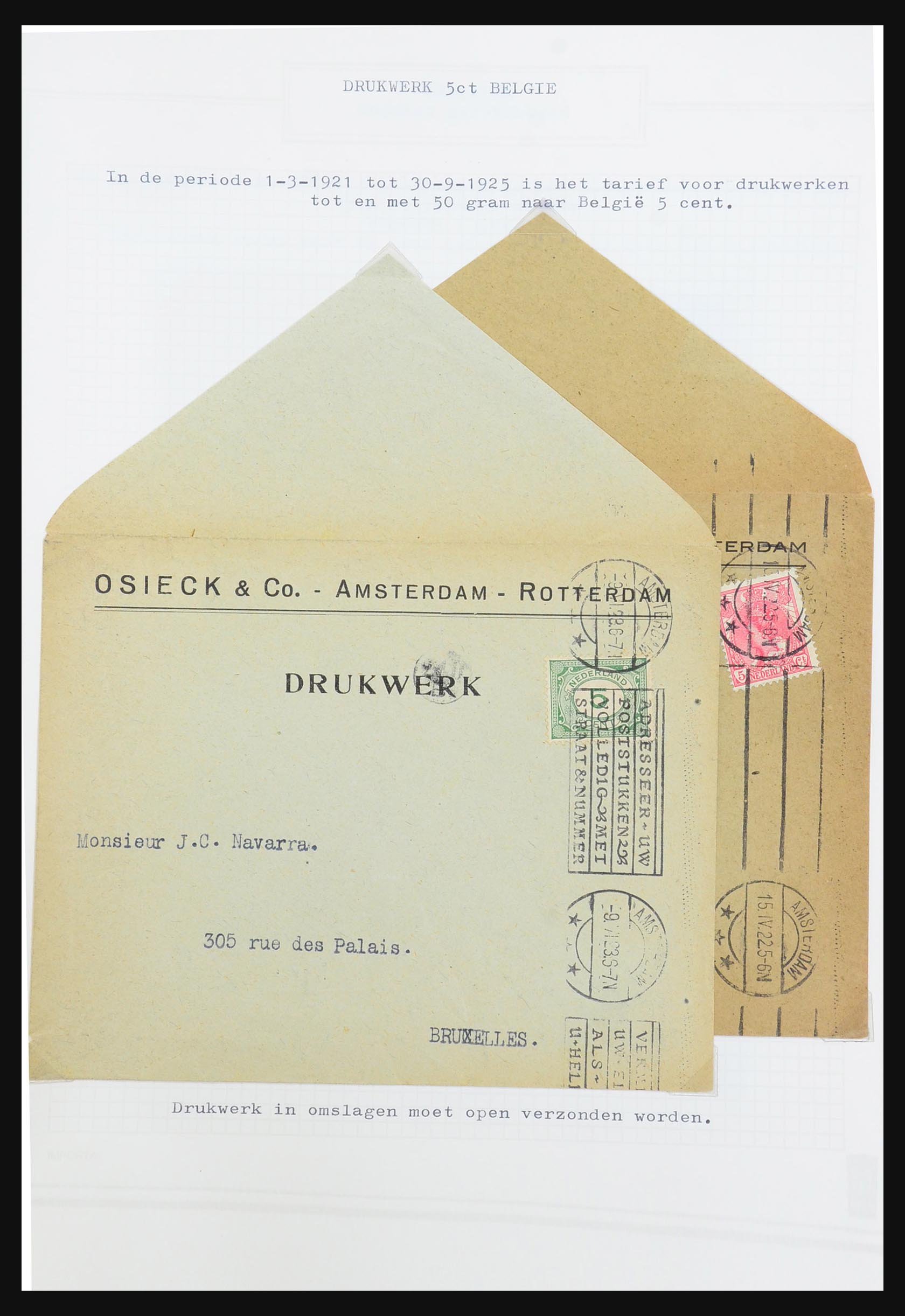 31528 249 - 31528 Nederland brieven 1853-1953.