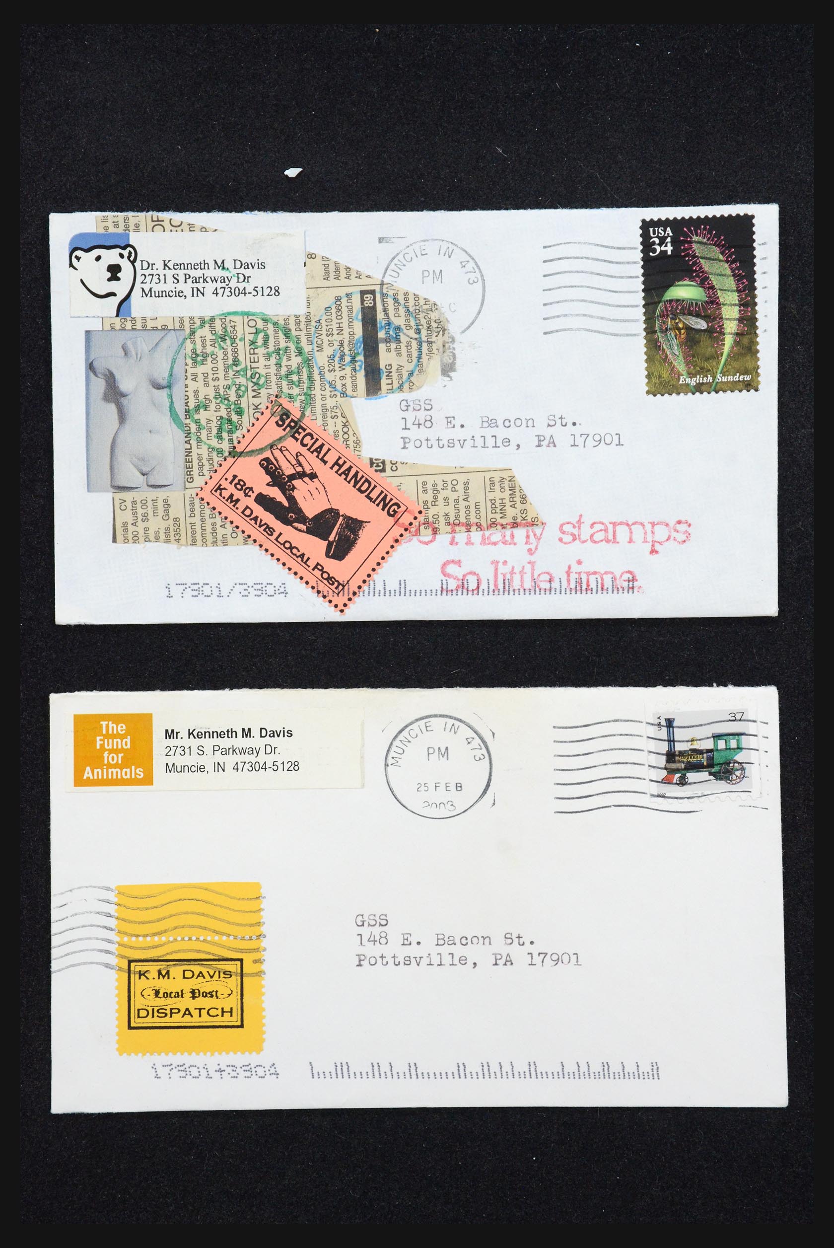 31530 003 - 31530 USA special covers.