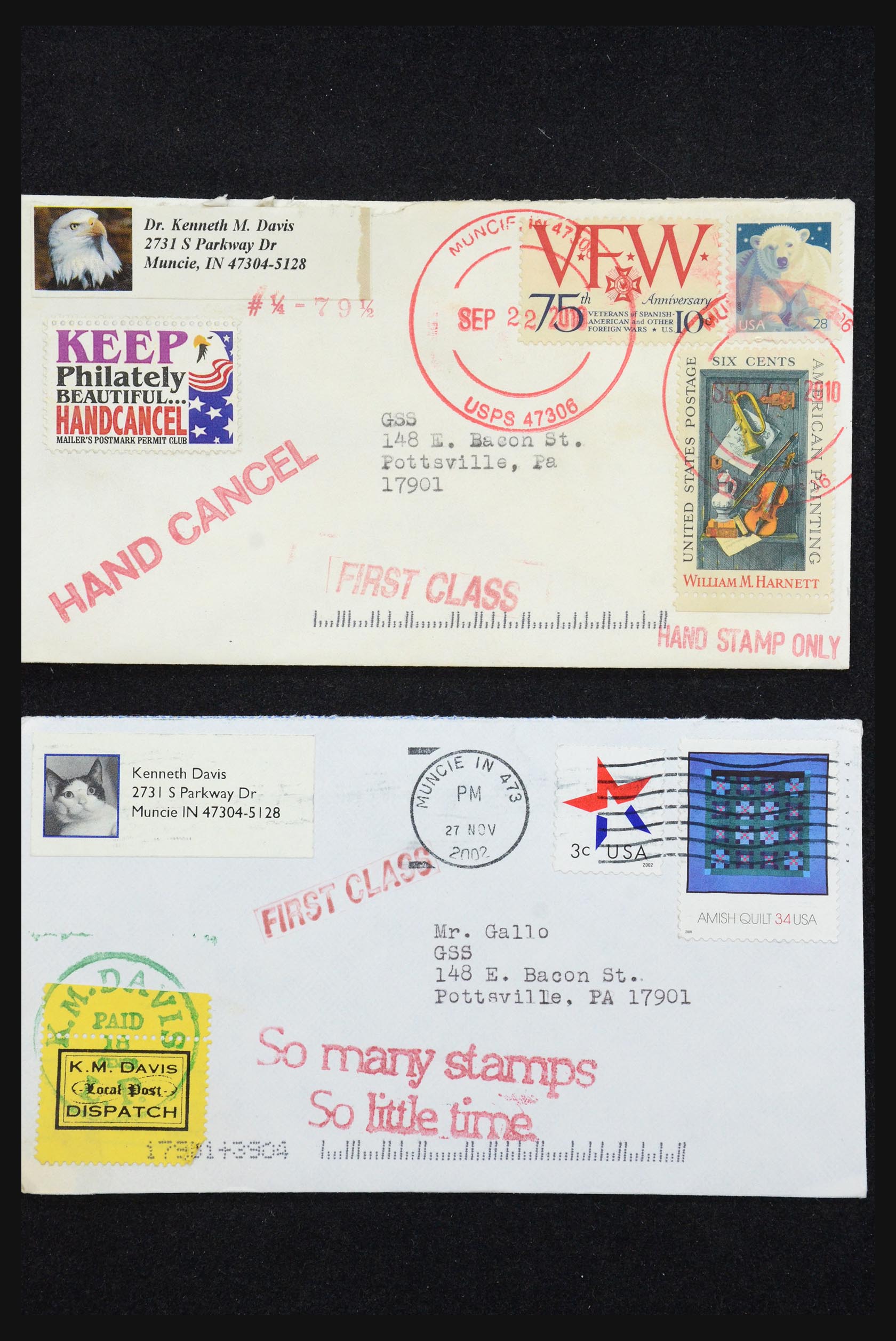 31530 012 - 31530 USA special covers.