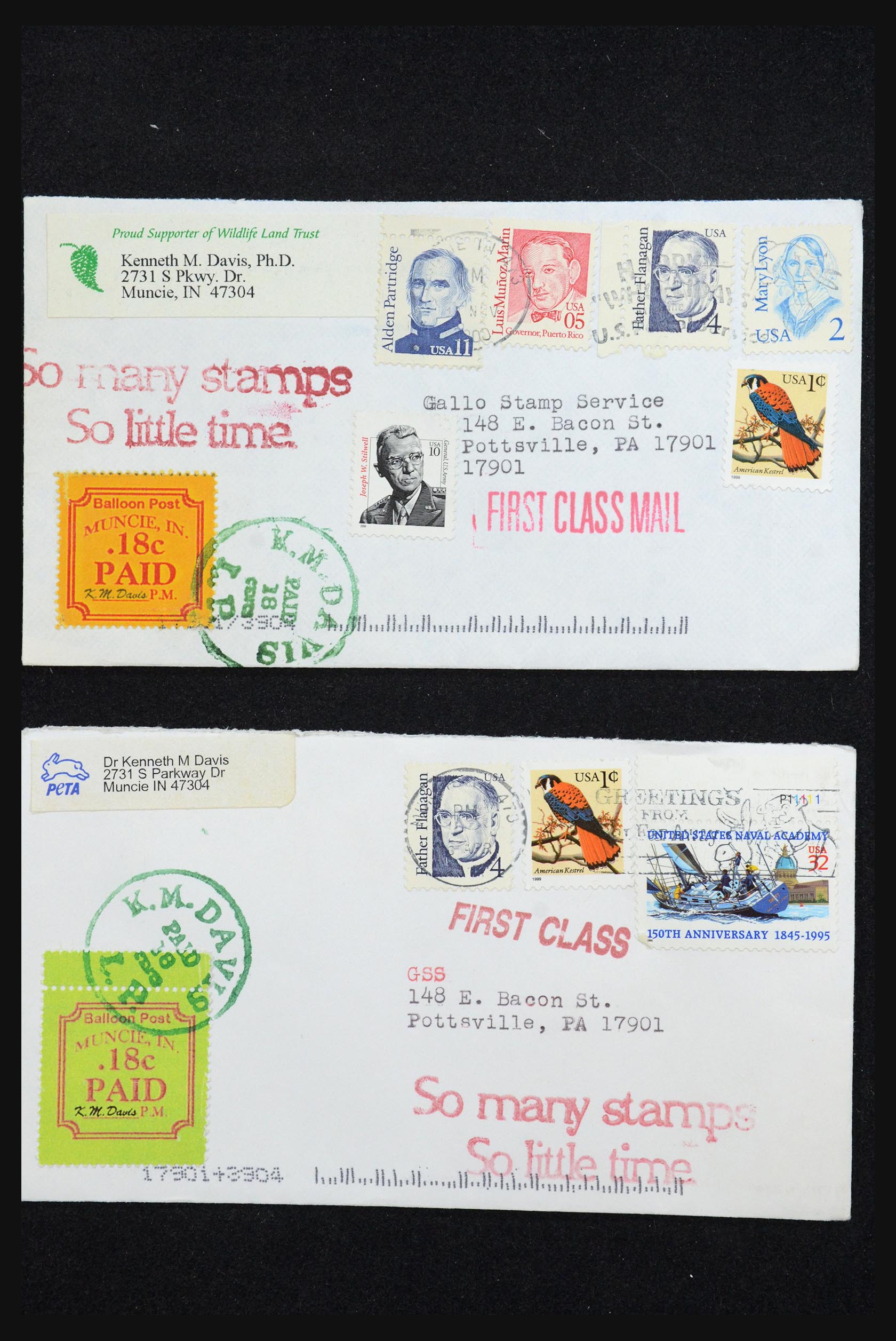 31530 017 - 31530 USA special covers.