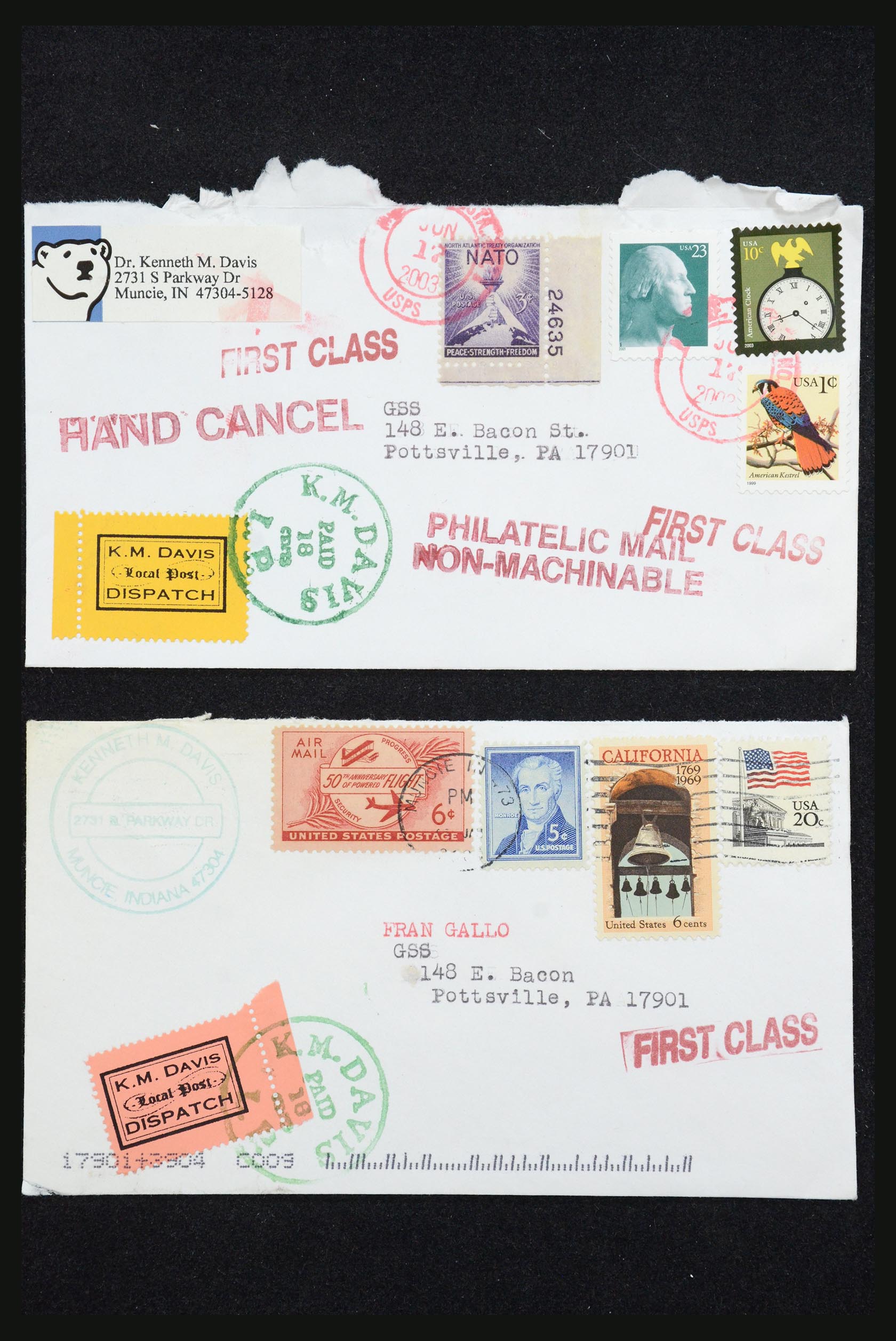 31530 018 - 31530 USA special covers.