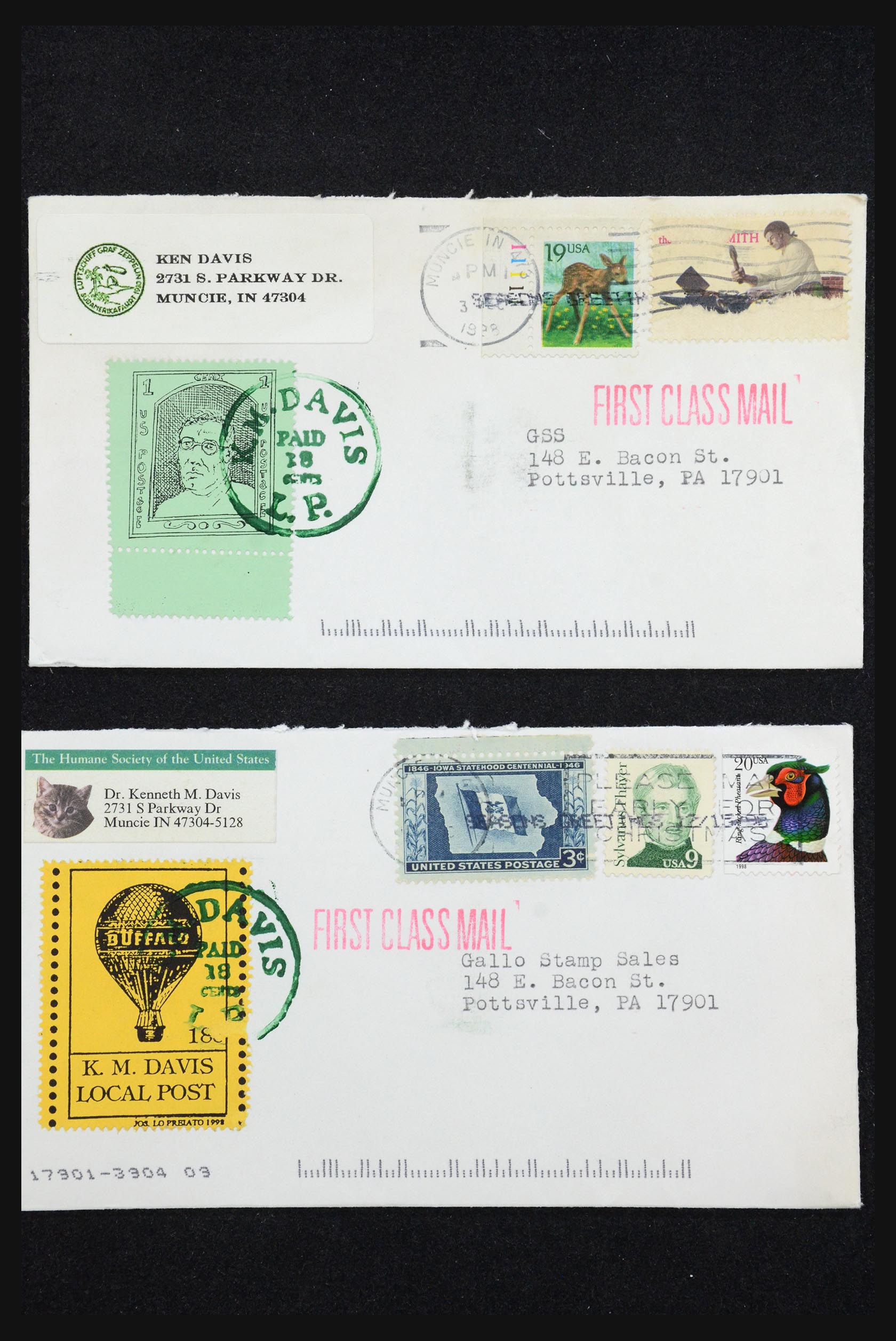 31530 021 - 31530 USA special covers.
