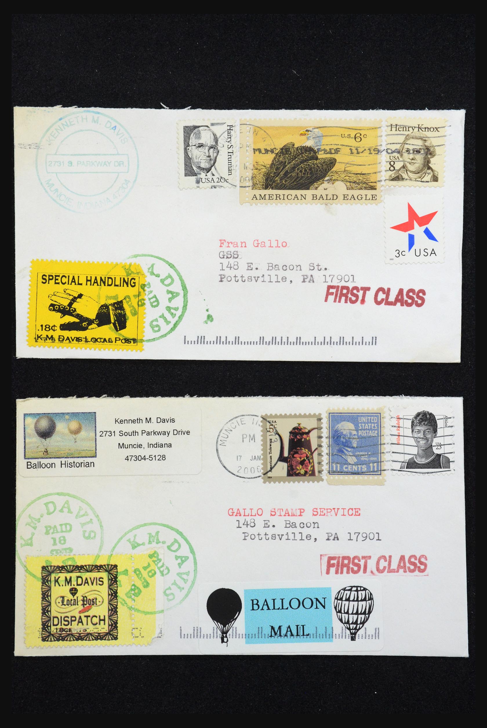 31530 023 - 31530 USA special covers.