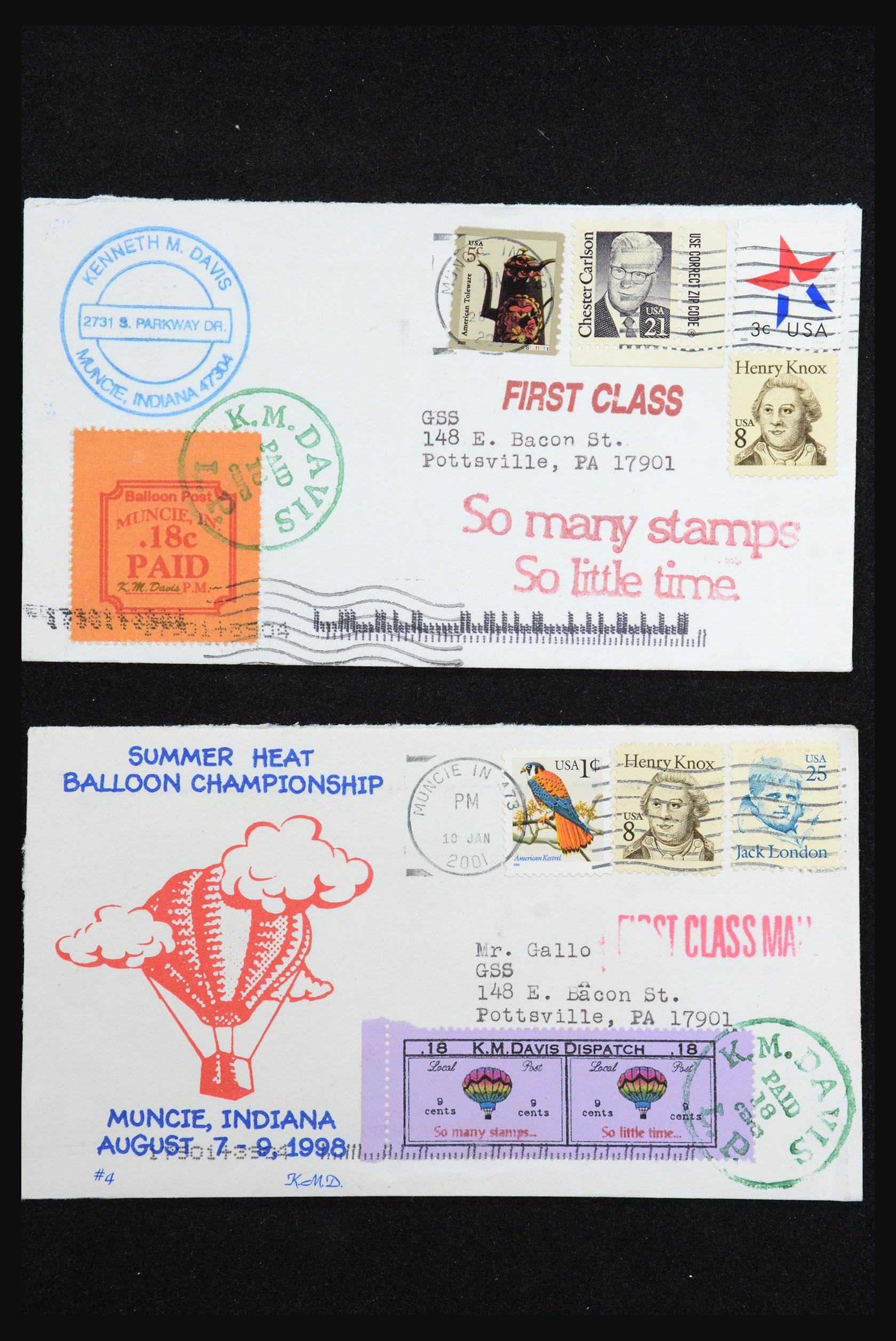 31530 029 - 31530 USA special covers.