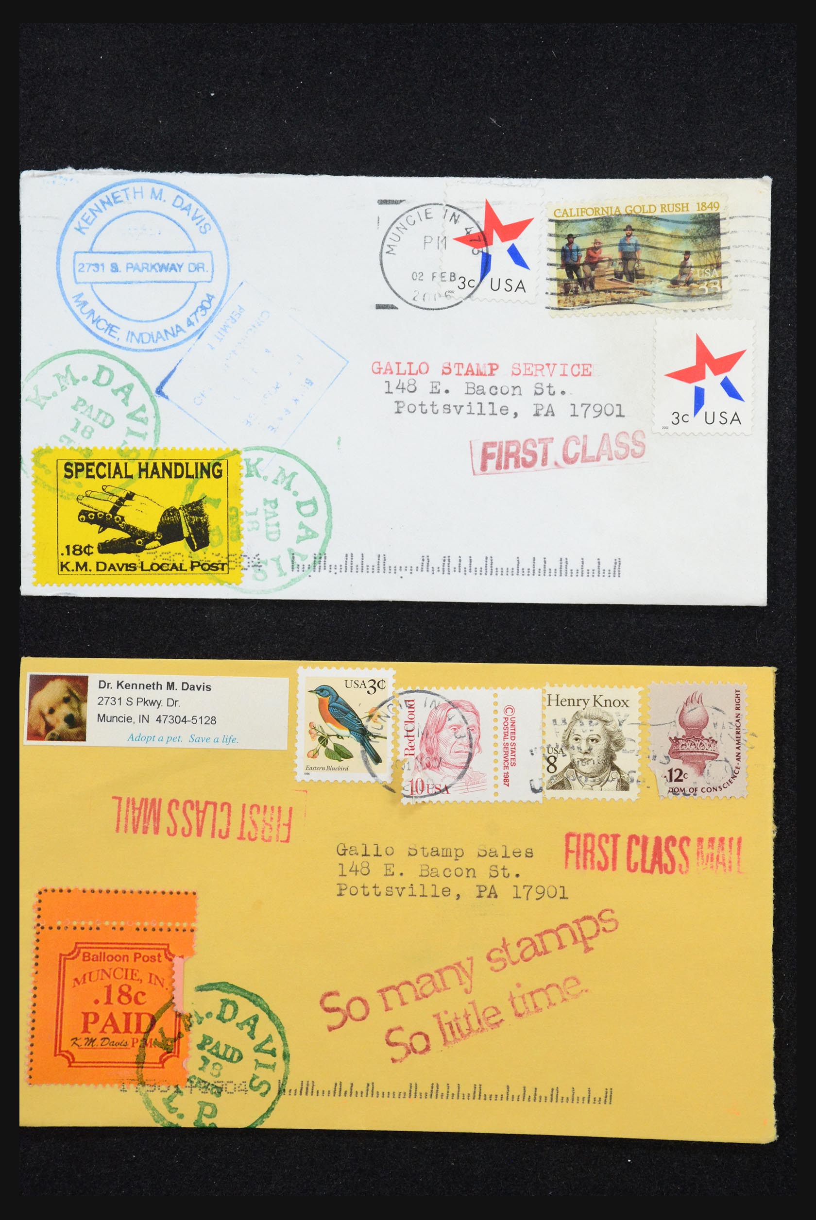 31530 032 - 31530 USA special covers.