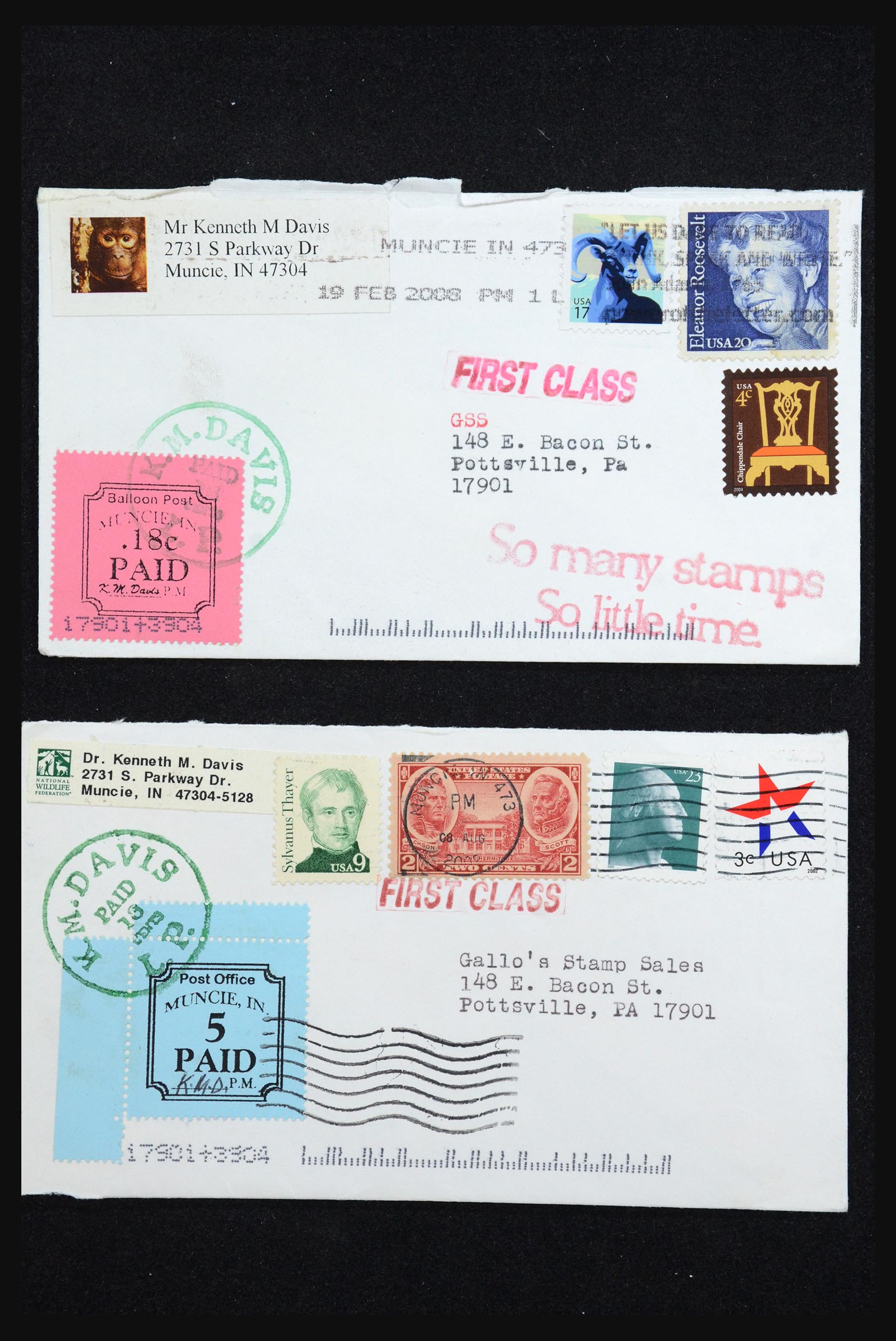 31530 034 - 31530 USA special covers.