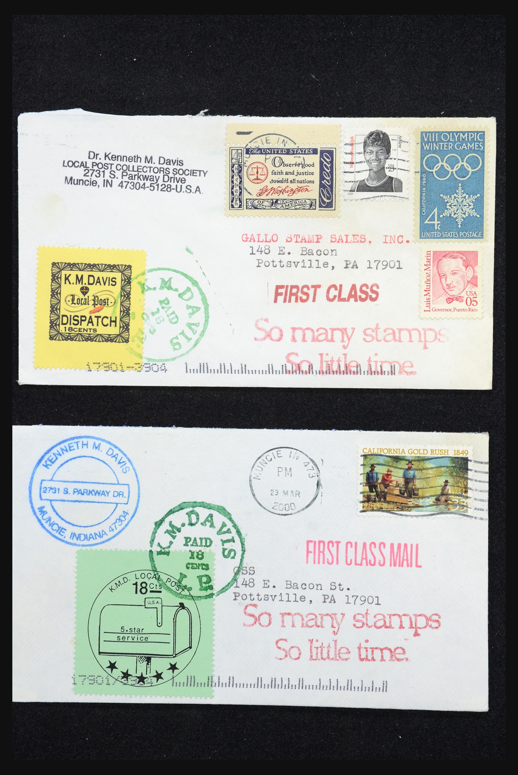 31530 040 - 31530 USA special covers.