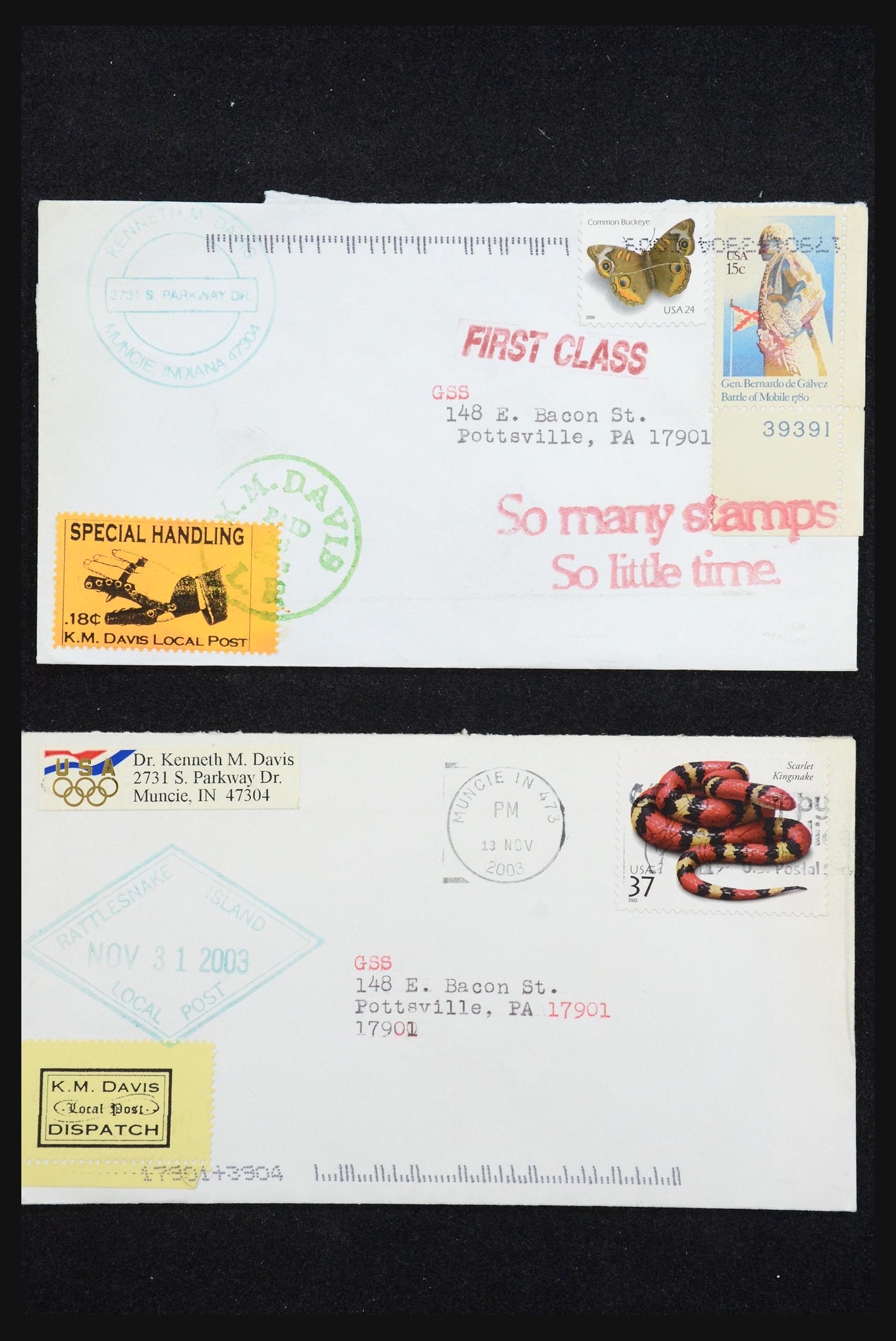 31530 043 - 31530 USA special covers.