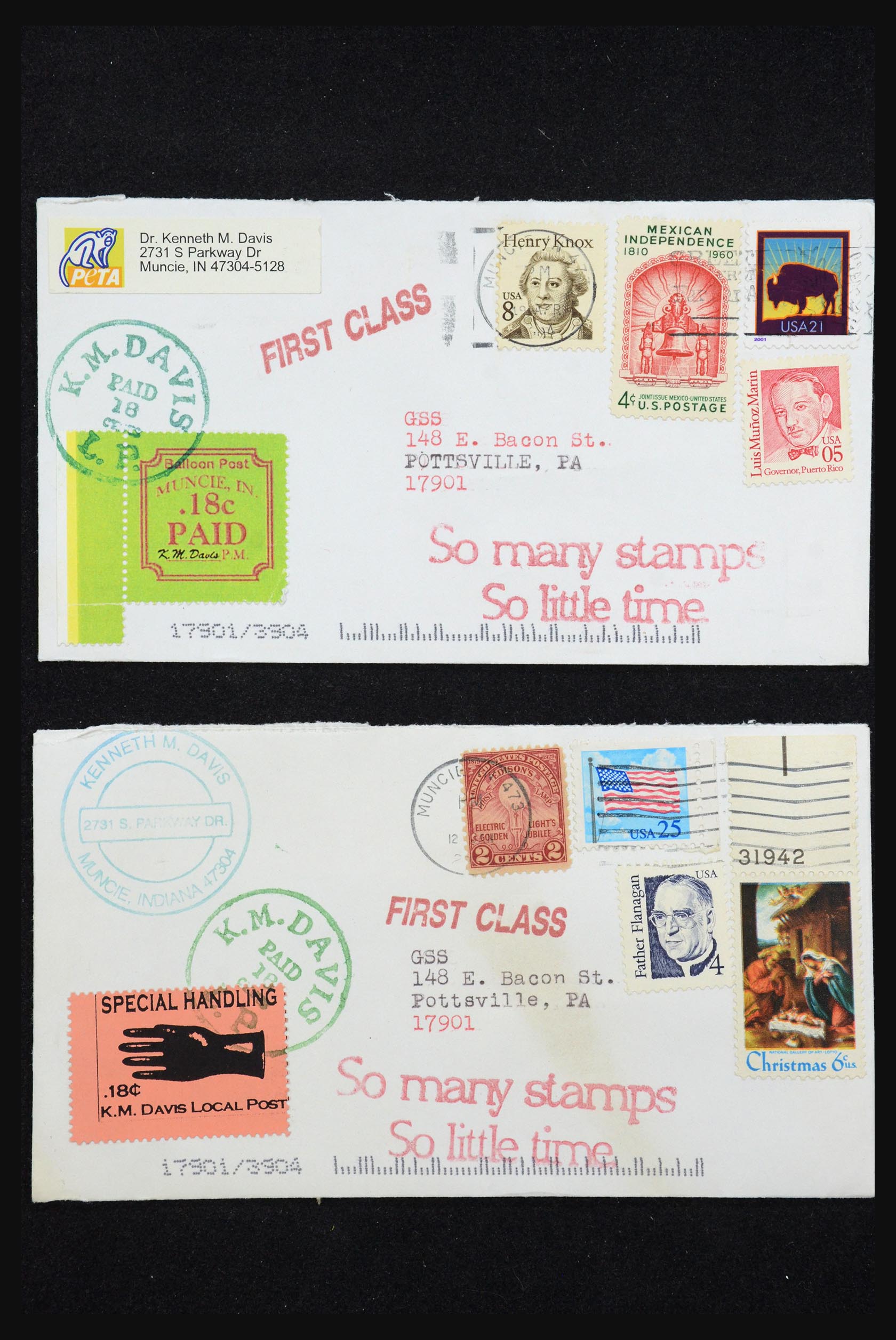 31530 059 - 31530 USA special covers.
