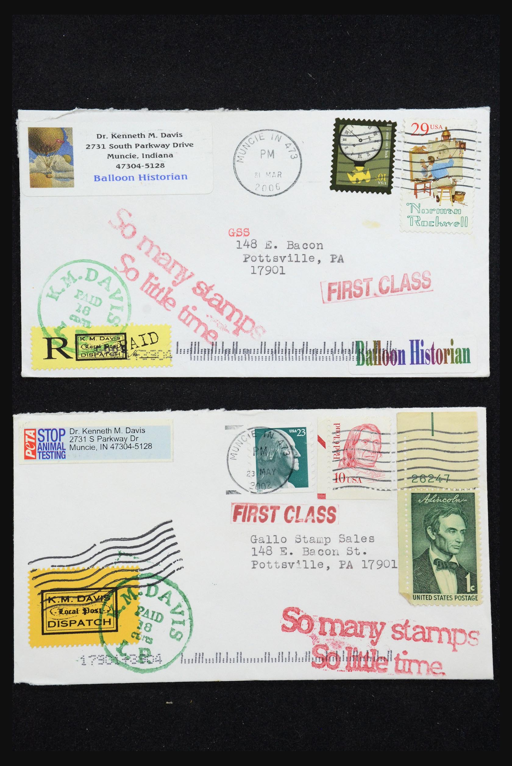 31530 065 - 31530 USA special covers.