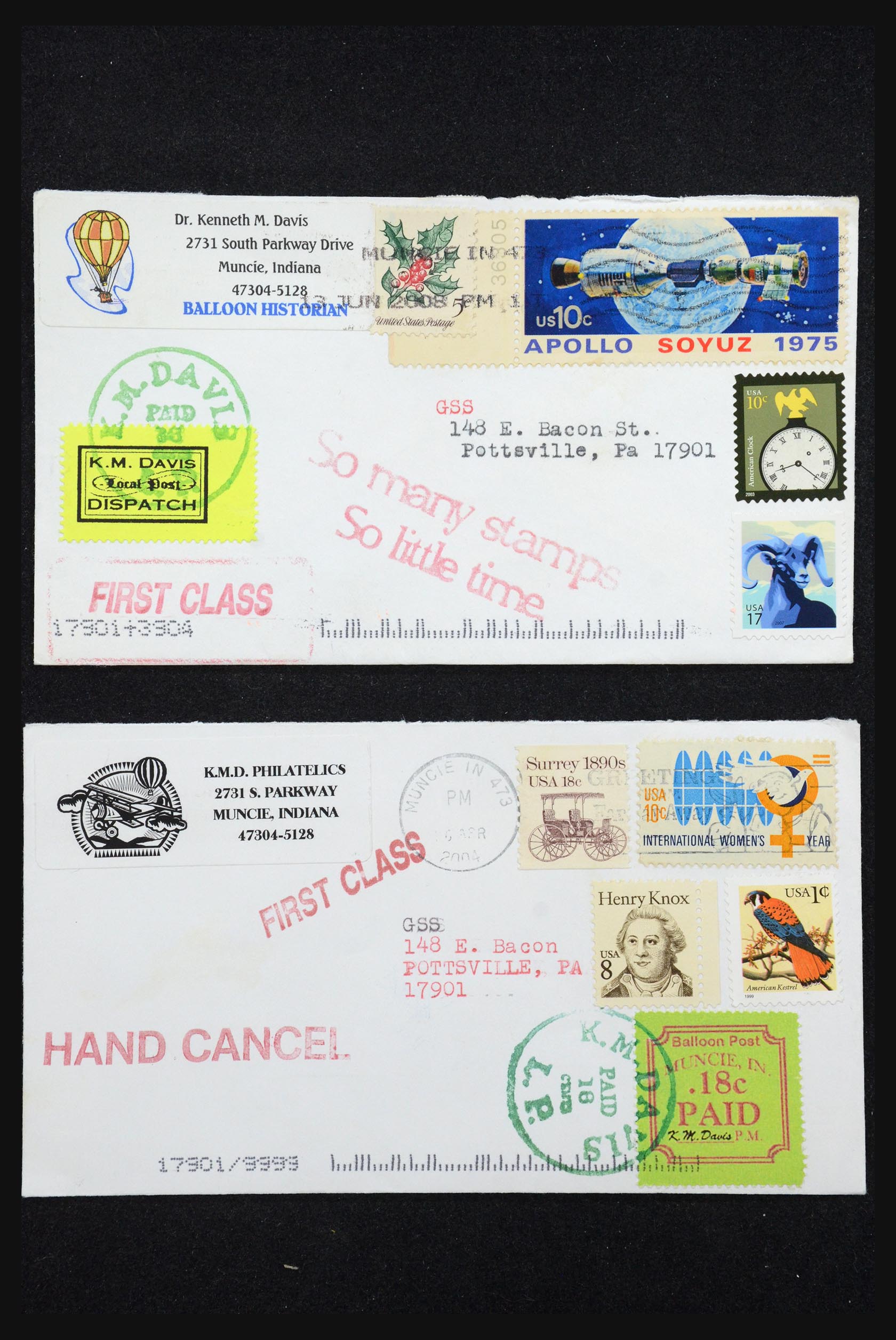 31530 074 - 31530 USA special covers.