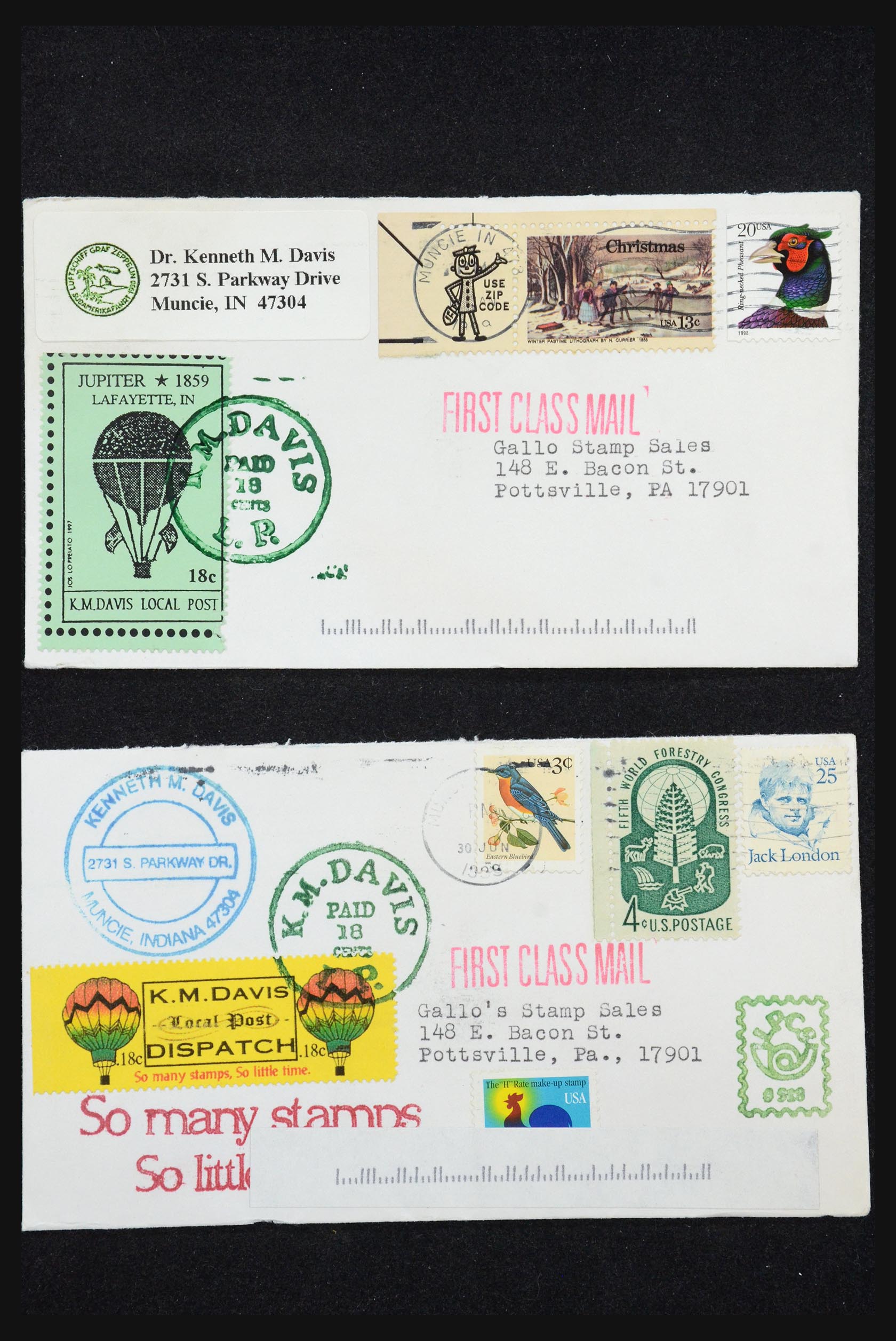31530 081 - 31530 USA special covers.