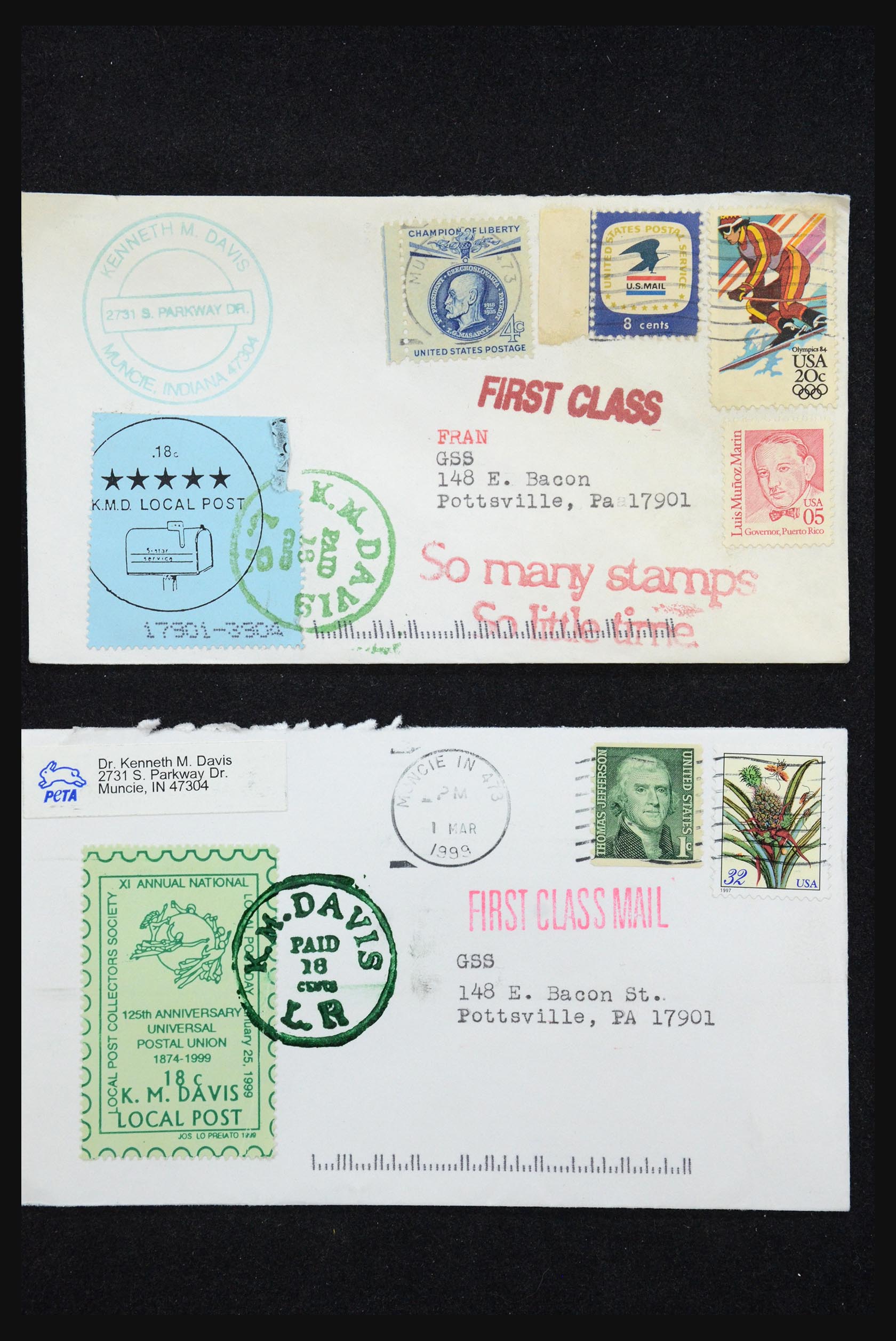 31530 083 - 31530 USA special covers.