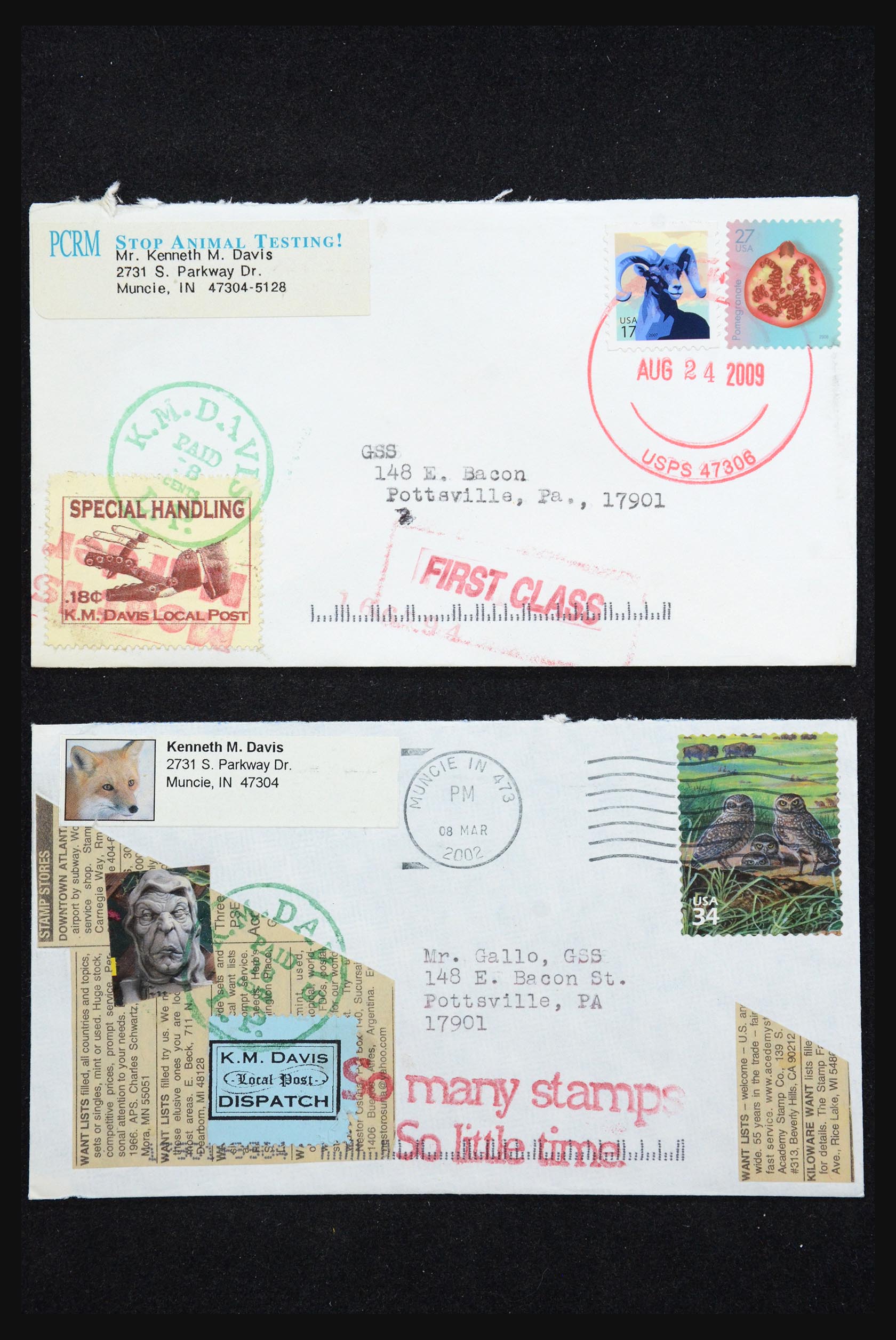 31530 087 - 31530 USA special covers.