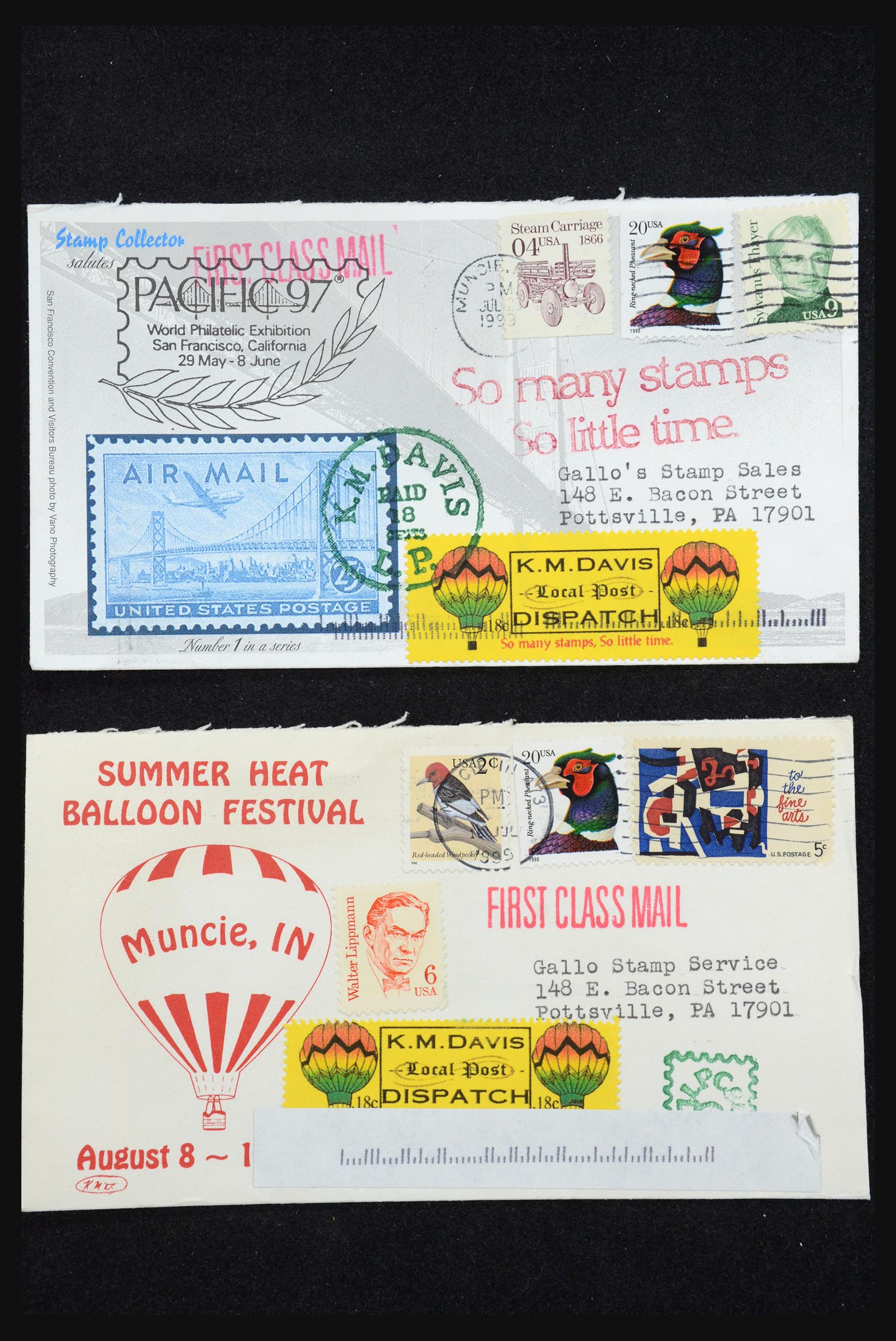 31530 091 - 31530 USA special covers.