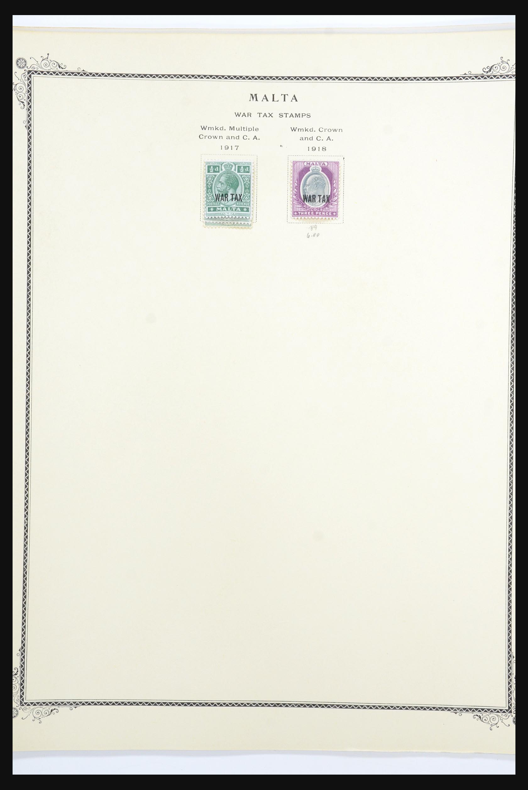 31533 098 - 31533 Malta 1863-1991.