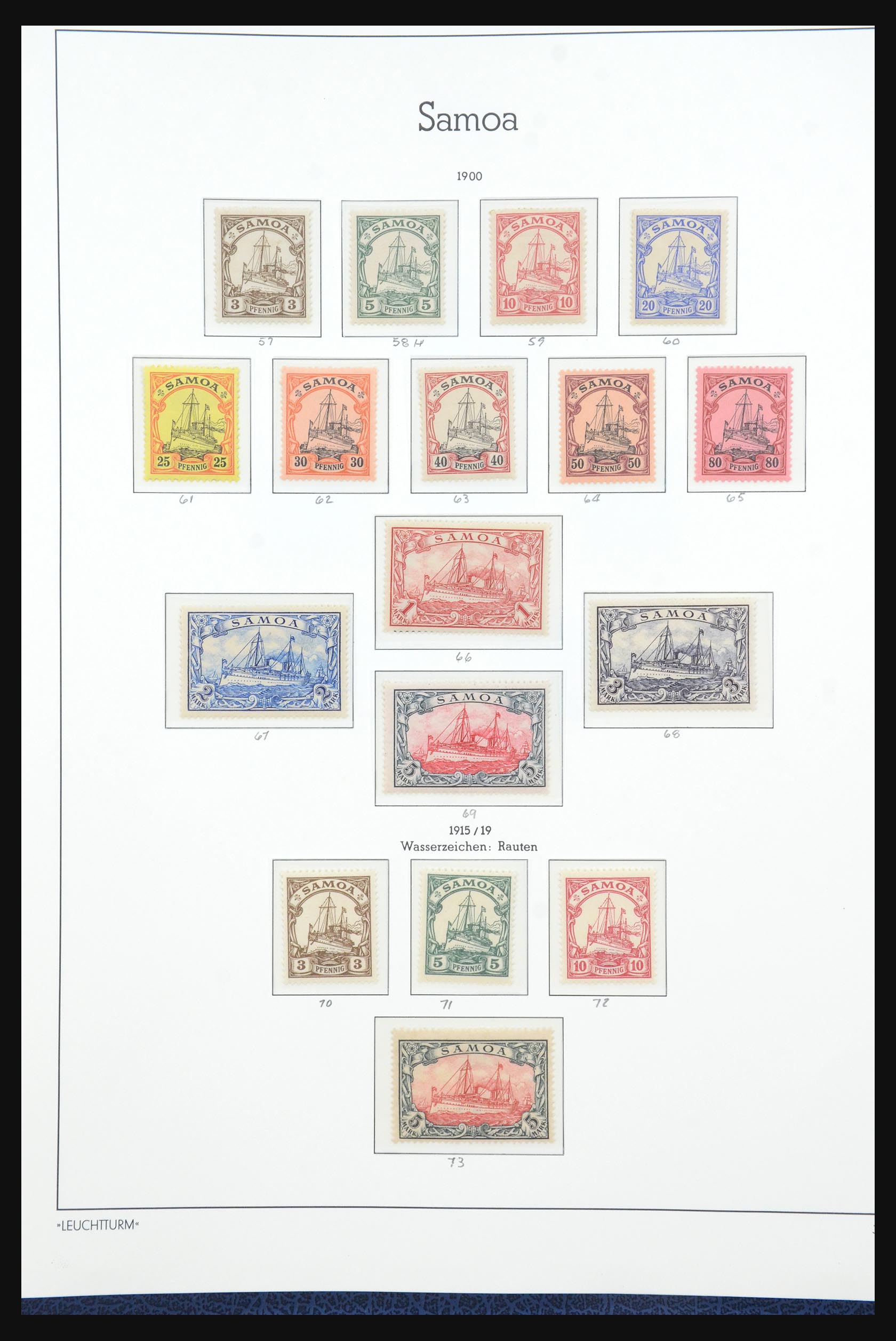 31534 023 - 31534 German colonies 1893-1919.