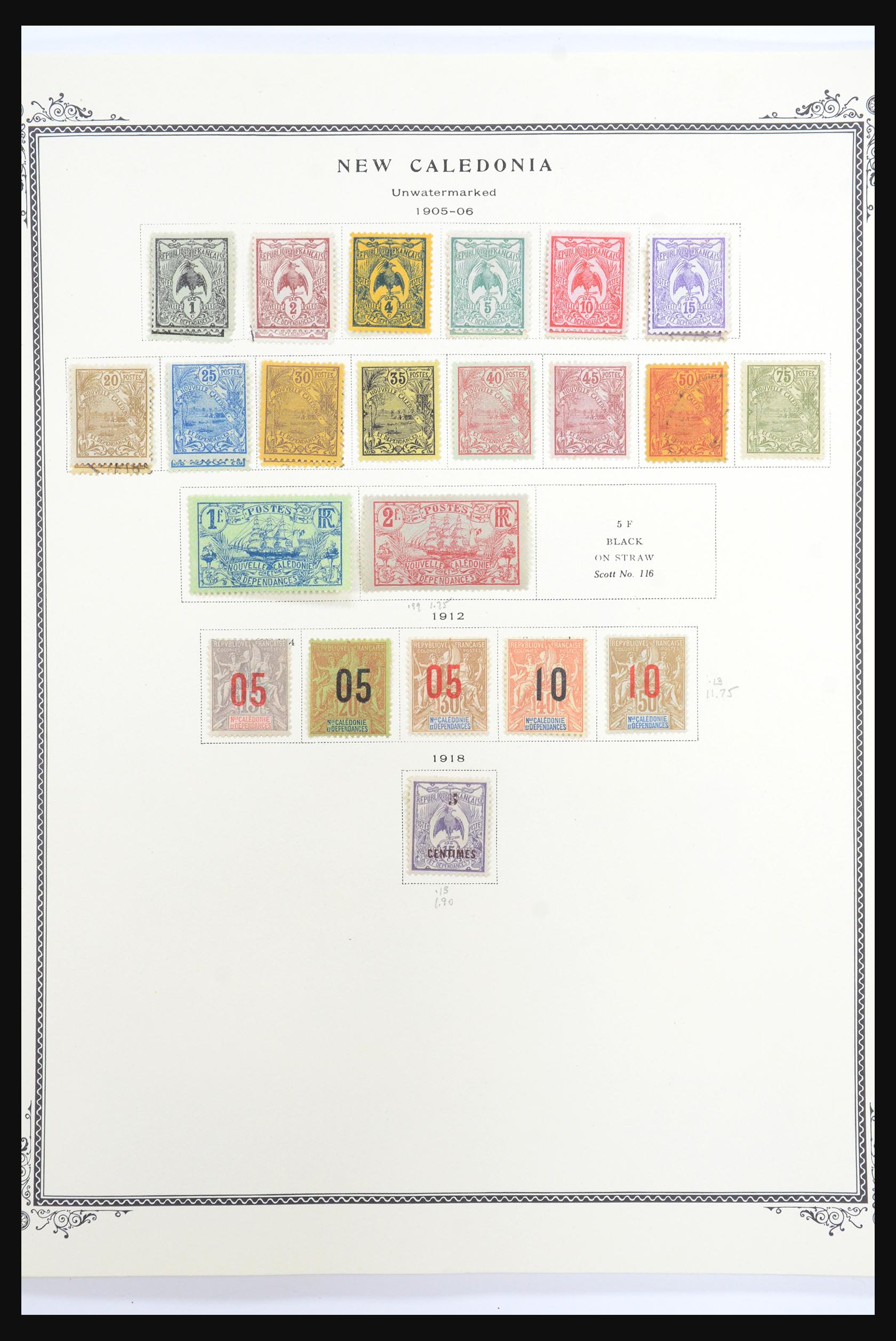 31535 005 - 31535 French colonies 1881-1190.