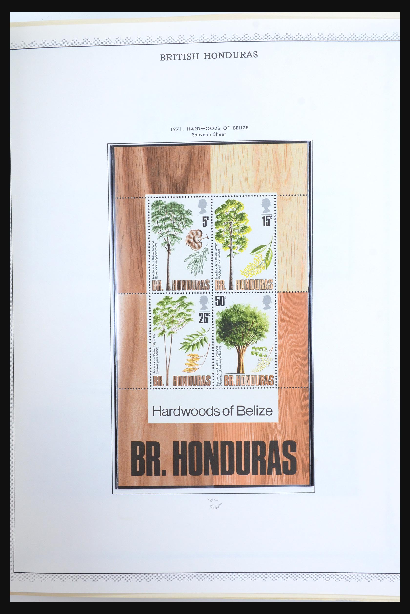 31537 025 - 31537 British Honduras/Belize 1865-1991.