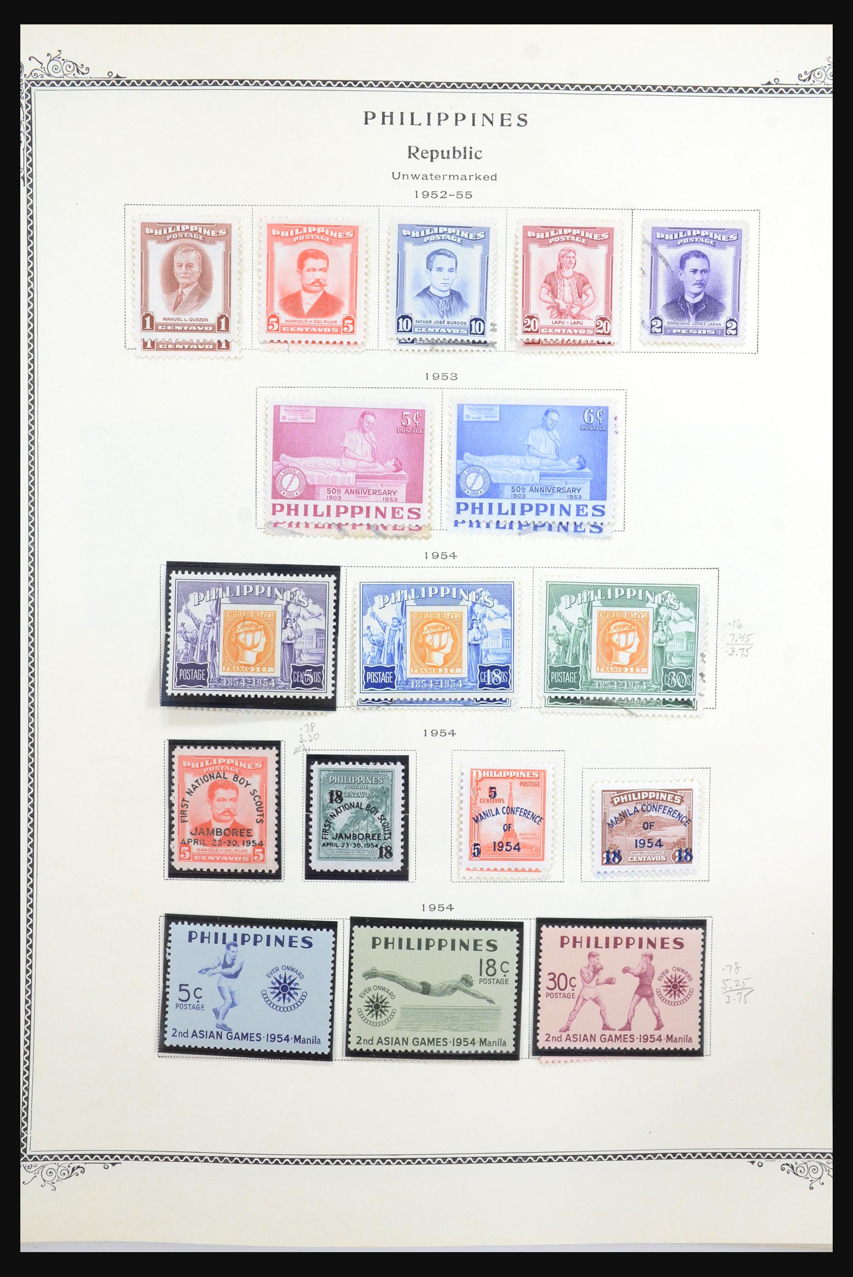 31538 040 - 31538 Philippines 1870-1976.
