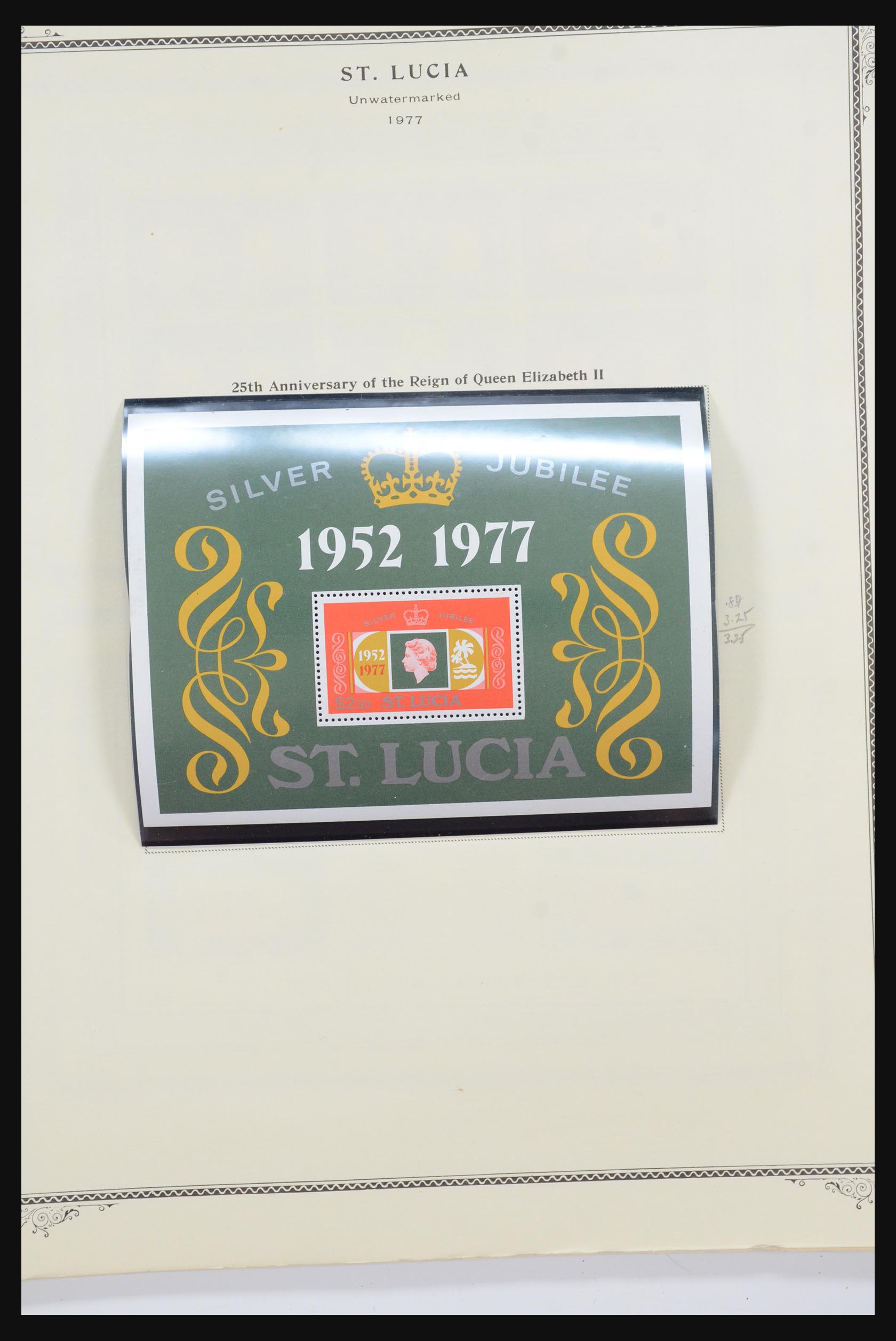 31540 038 - 31540 St. Lucia 1863-1992.