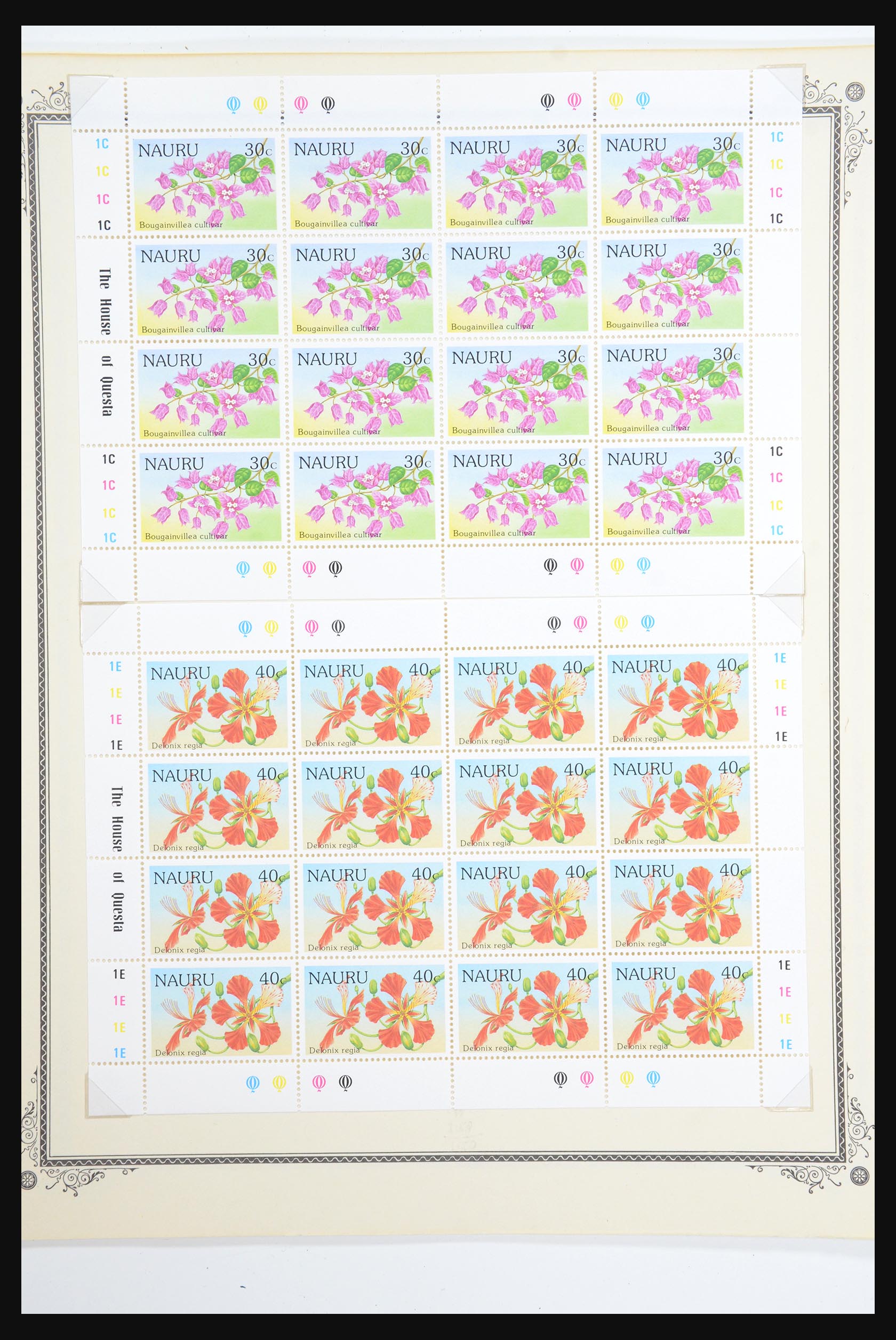 31543 049 - 31543 Nauru and New Hebrides 1908-1993.