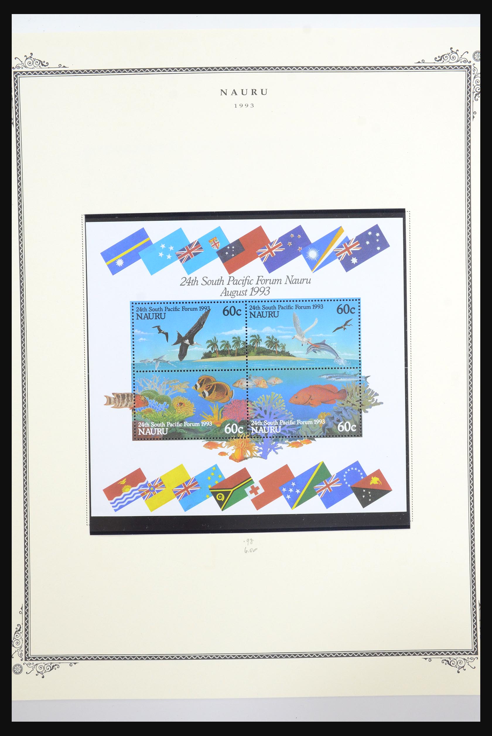 31543 056 - 31543 Nauru en Nieuw Hebriden 1908-1993.