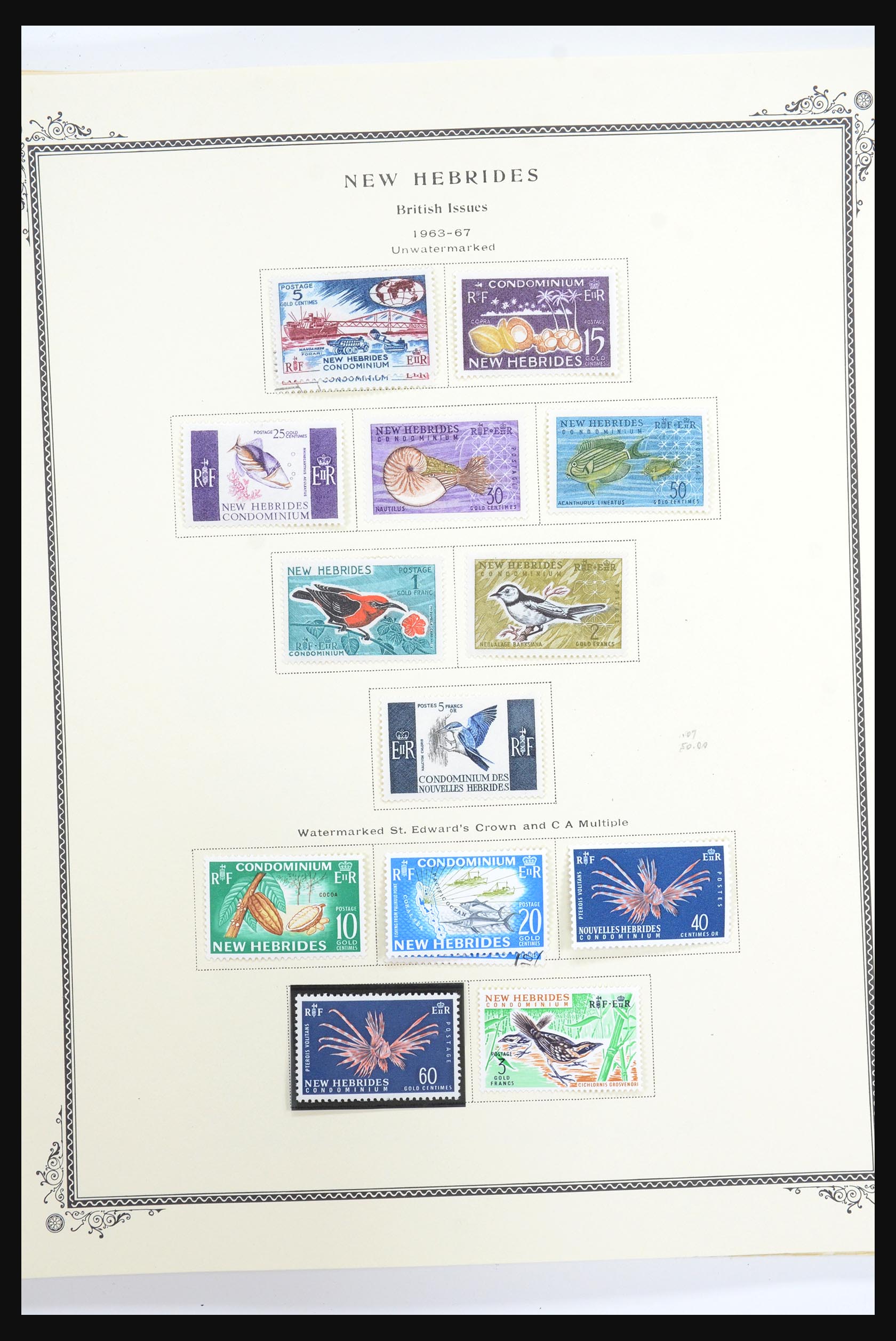 31543 066 - 31543 Nauru en Nieuw Hebriden 1908-1993.