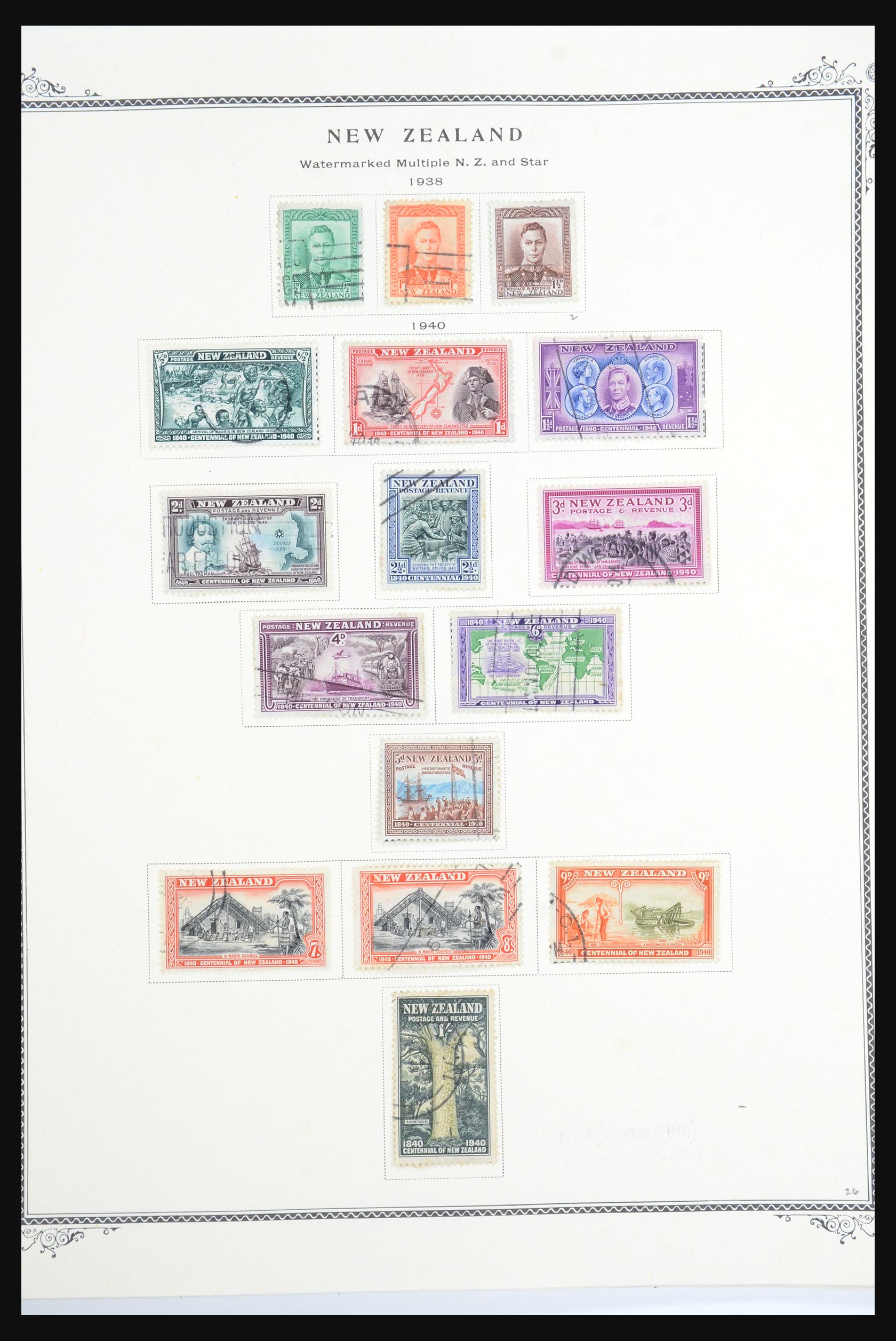 31551 018 - 31551 Nieuw Zeeland 1855-2000.