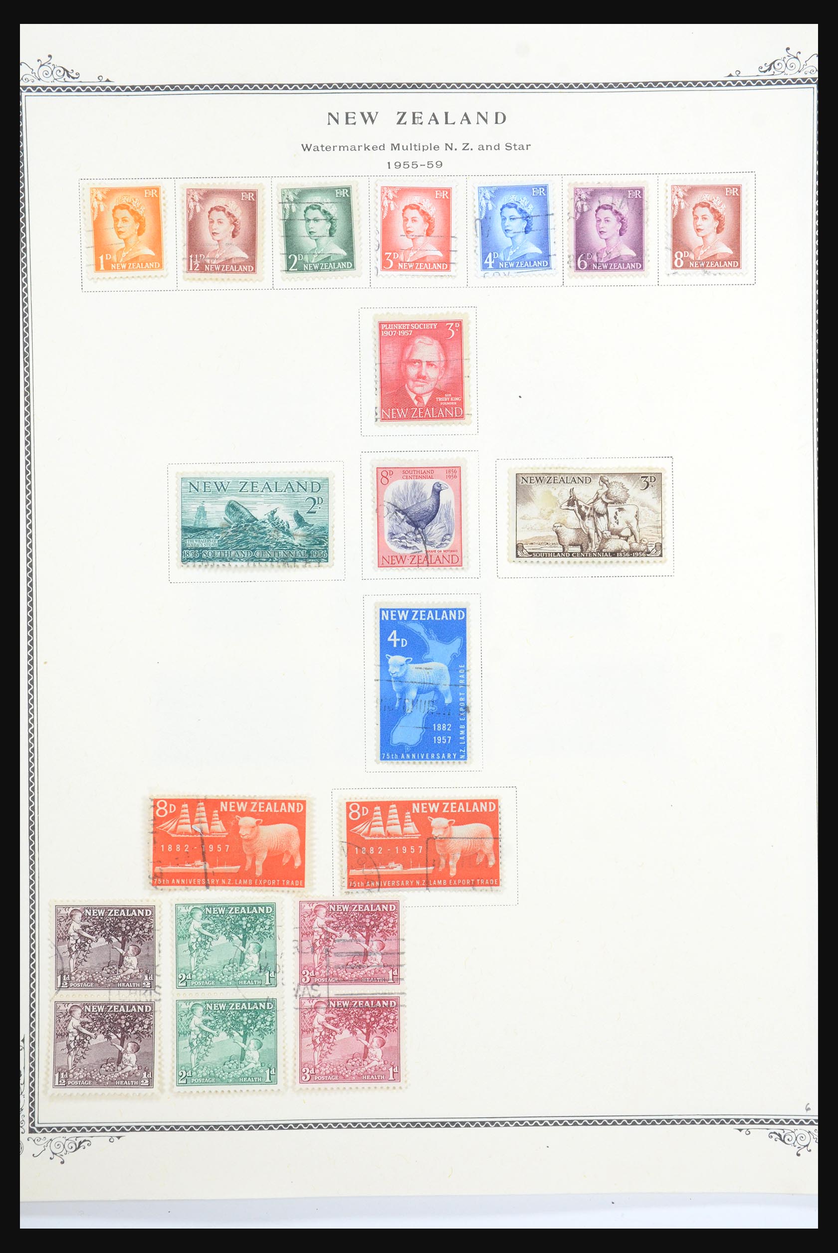 31551 024 - 31551 Nieuw Zeeland 1855-2000.