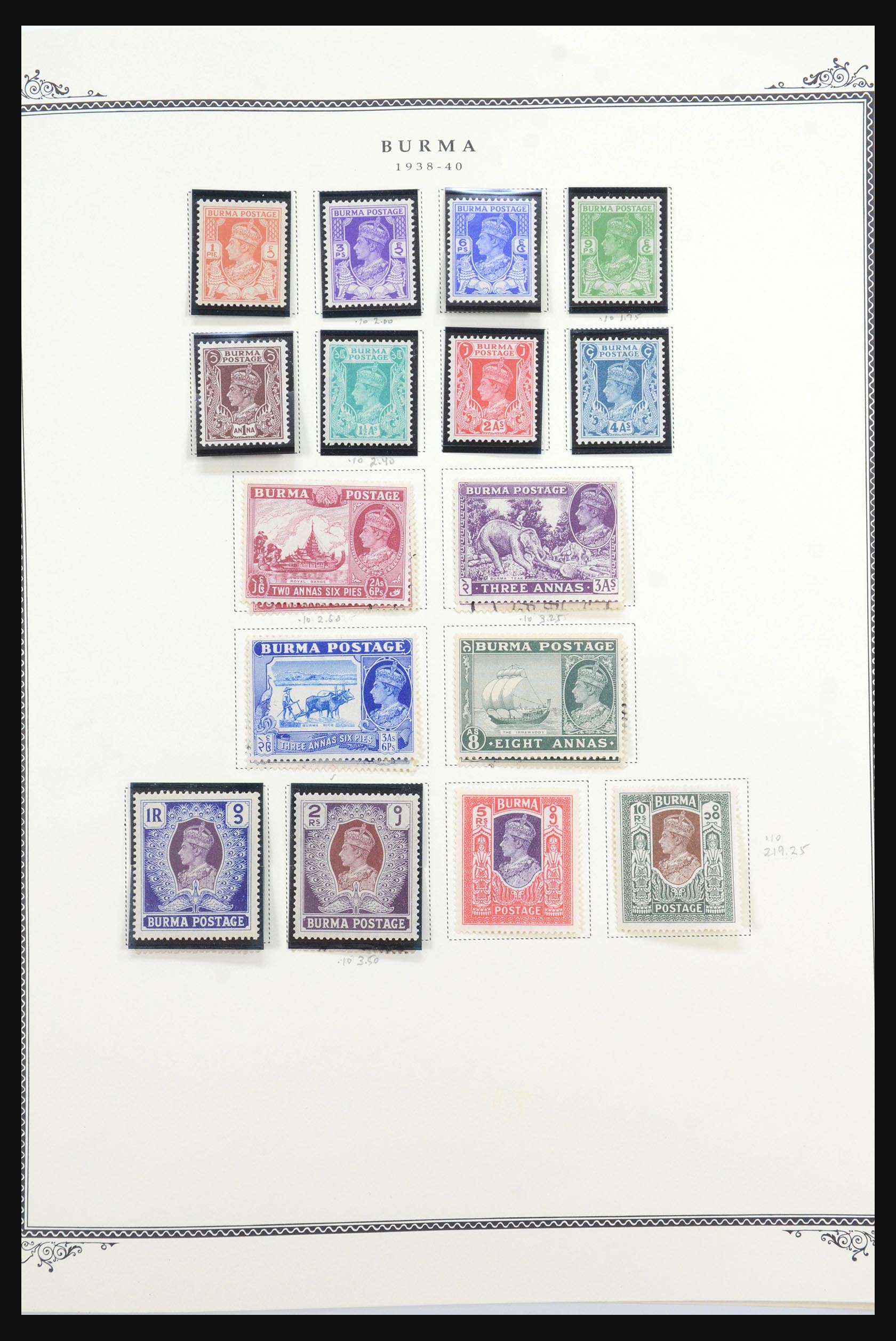 31553 002 - 31553 Burma en Ceylon 1857-1991.