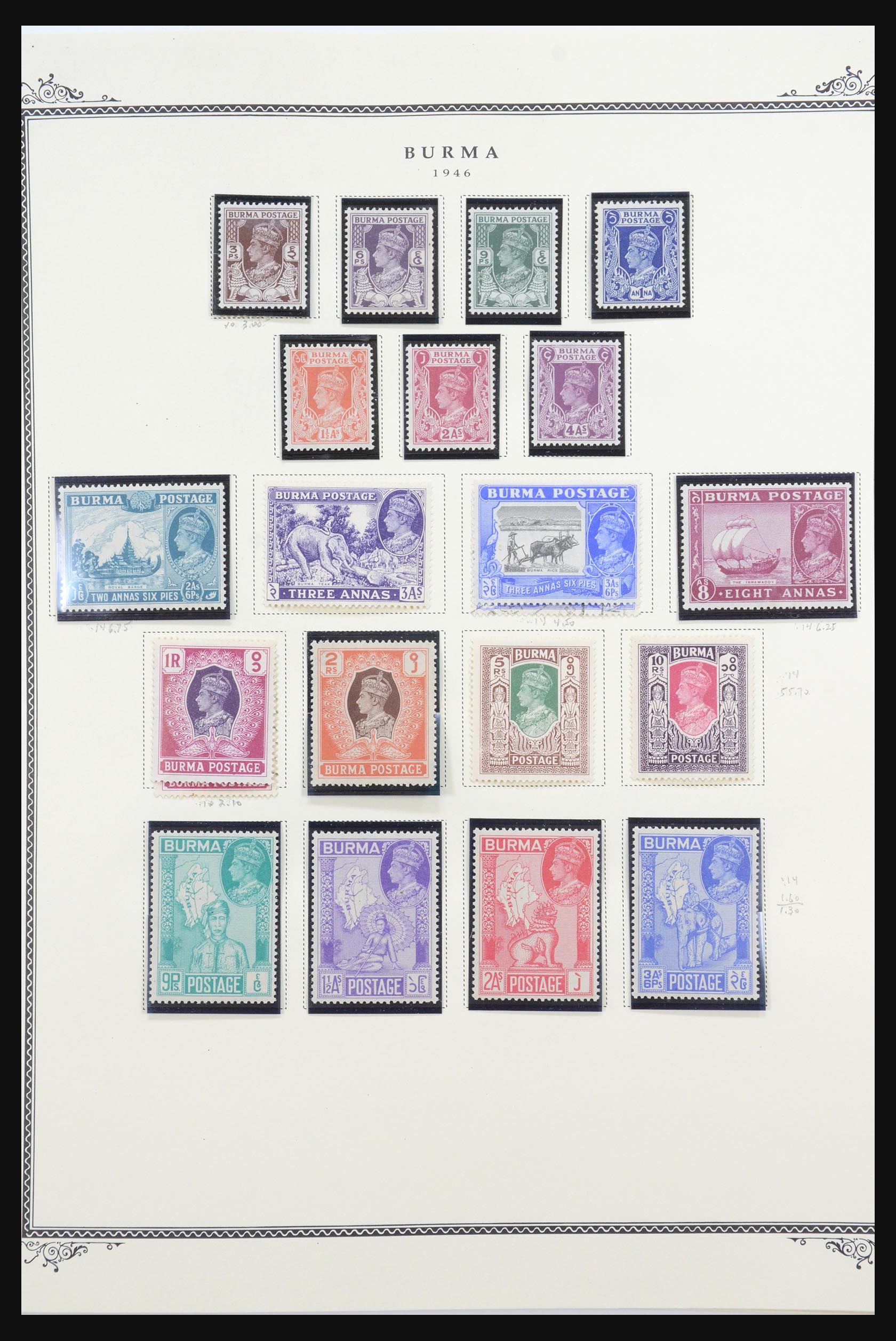 31553 004 - 31553 Burma en Ceylon 1857-1991.